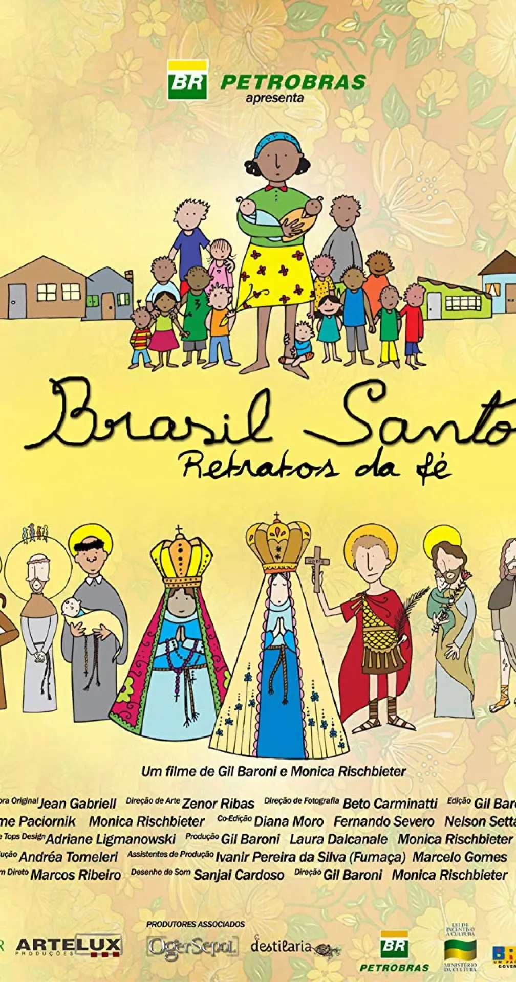 Plakat filmowy "Brasil Santo - Retratos da Fé"