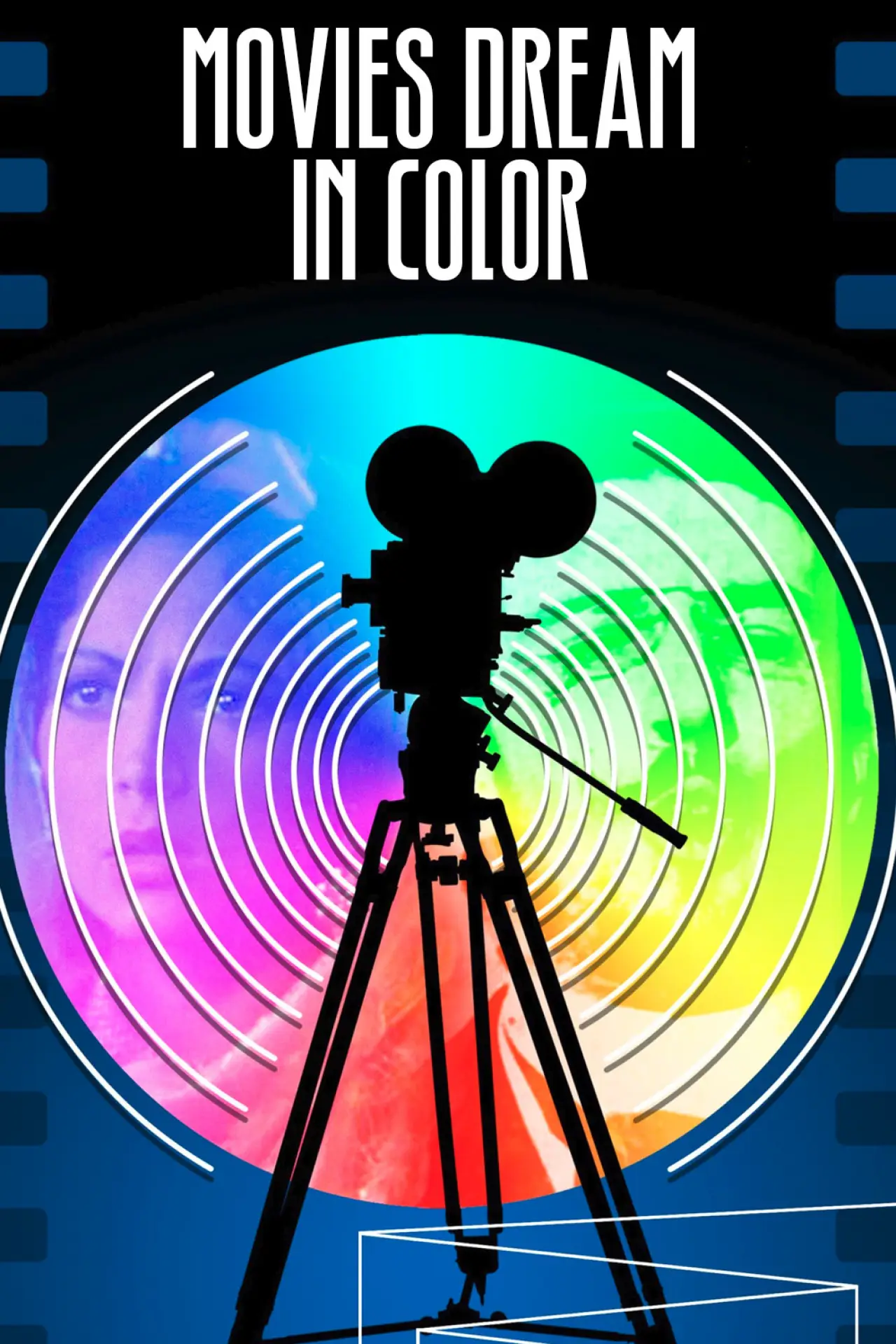 Plakat filmowy "Les Premiers pas du cinéma : un rêve en couleur"