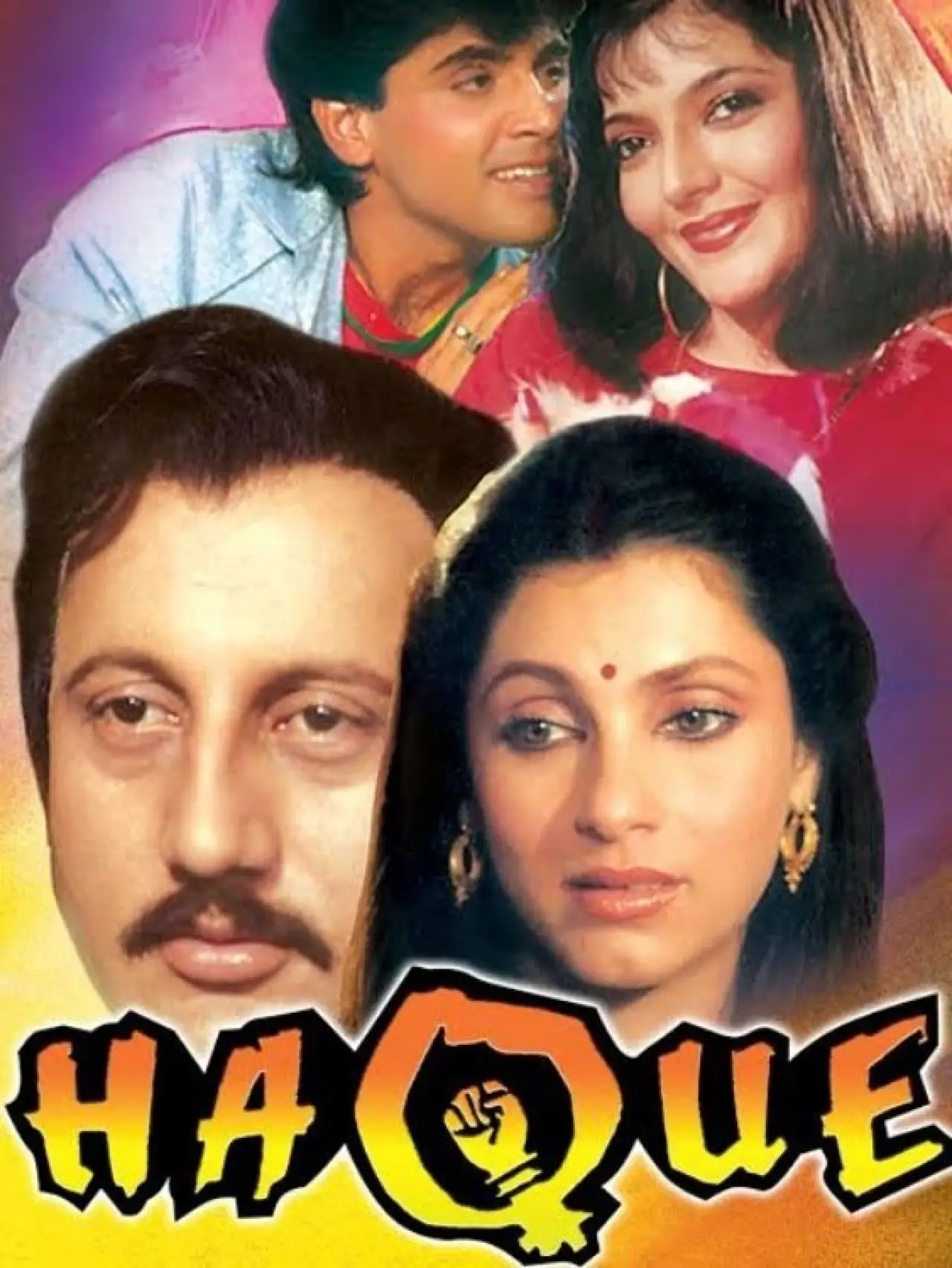 Plakat filmowy "Haque"