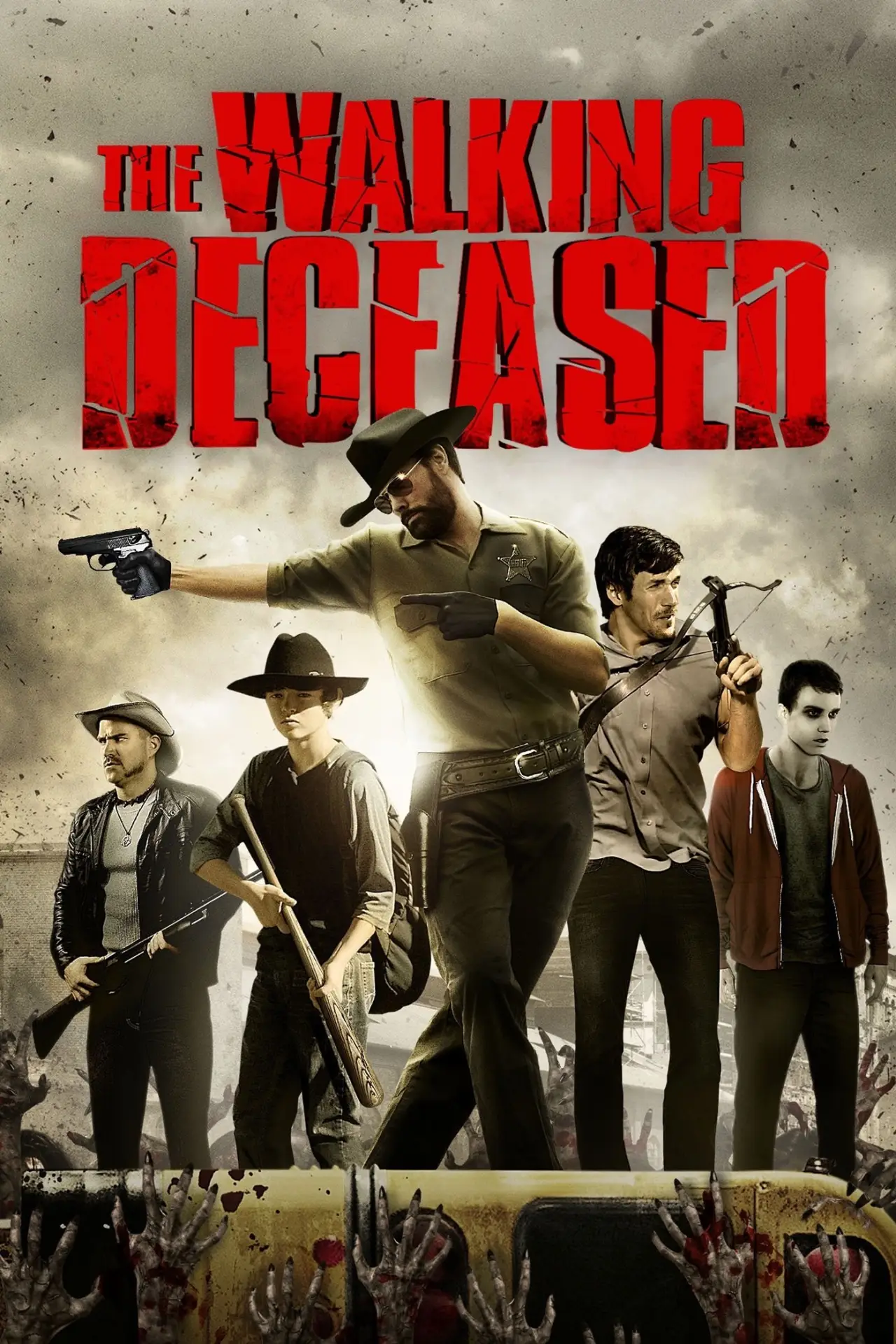 Plakat filmowy "The Walking Deceased"