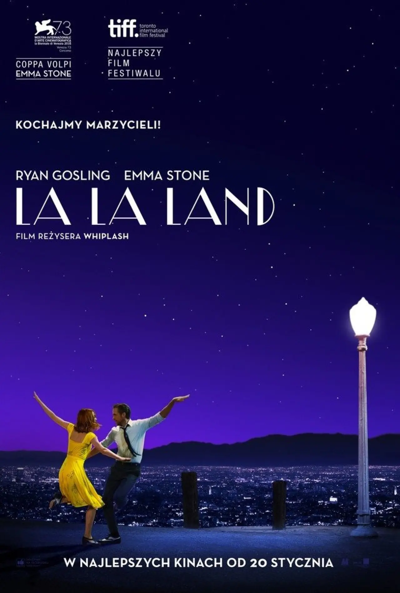 Plakat filmowy "La La Land"