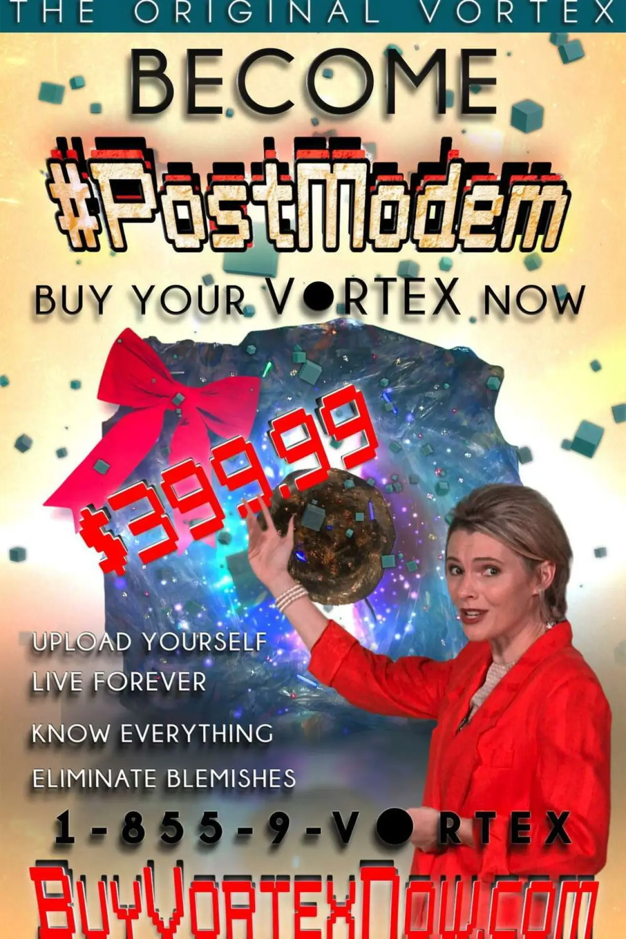 Plakat filmowy "#PostModem"