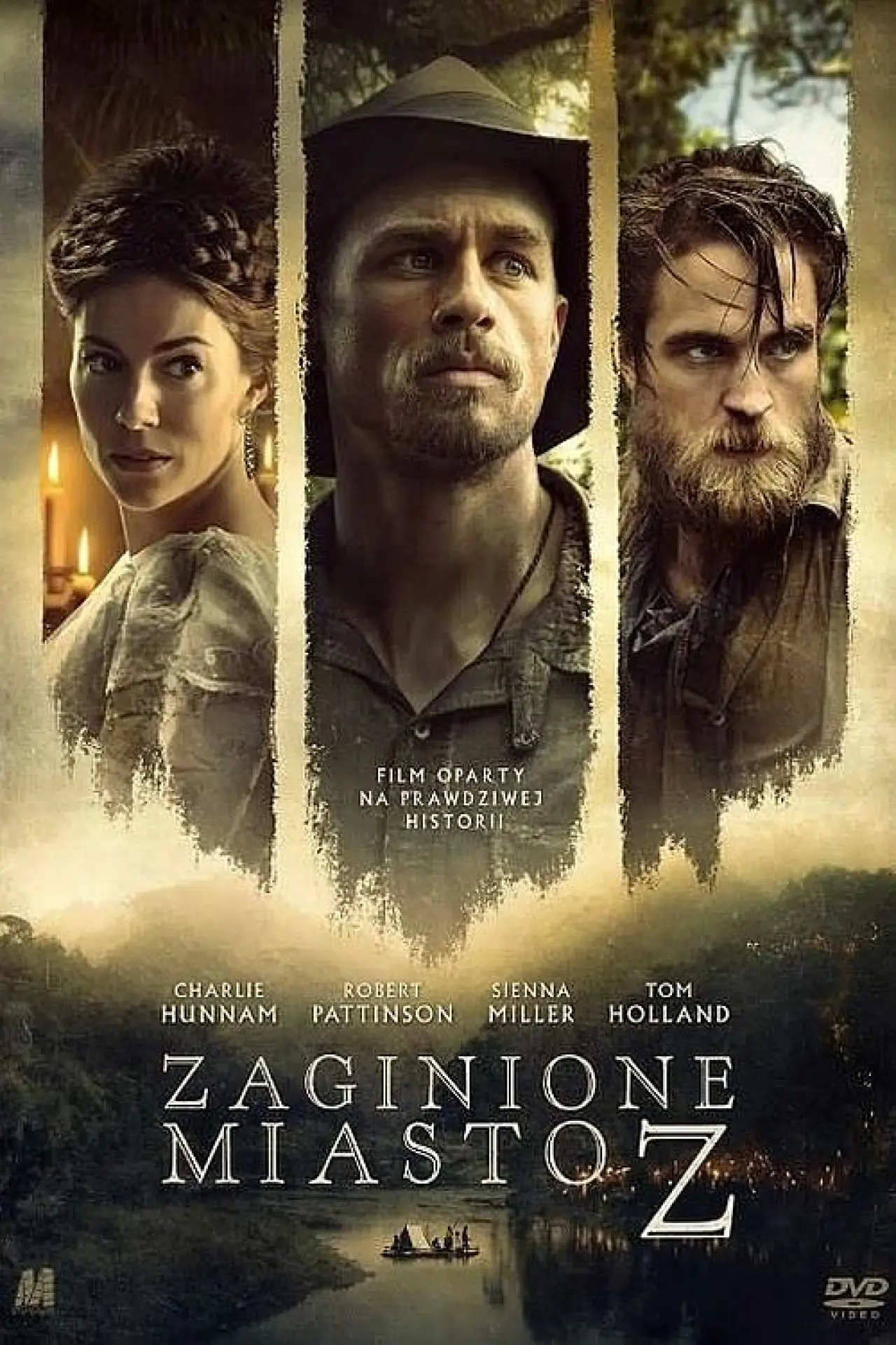 Plakat filmowy "Zaginione miasto Z"