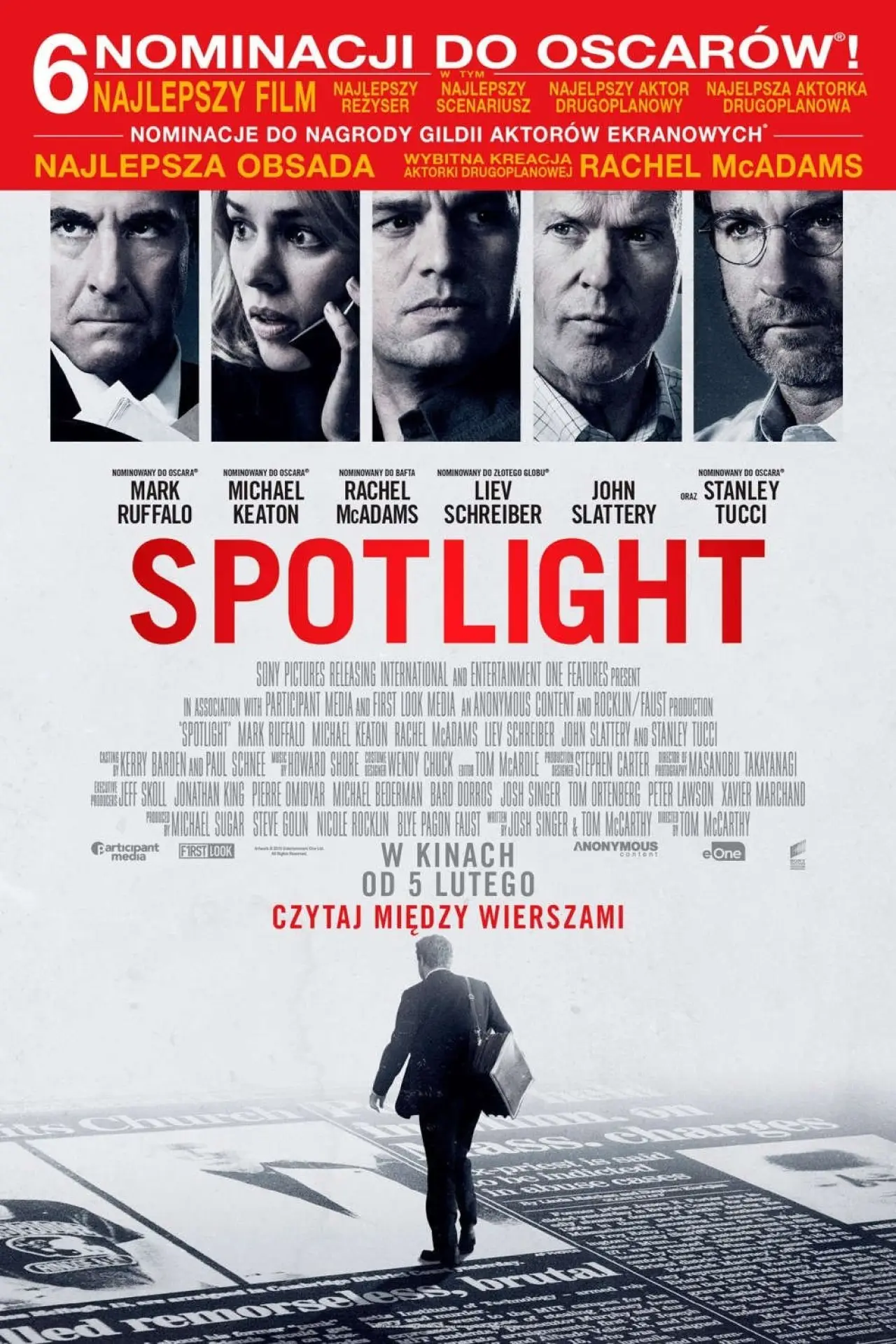 Plakat filmowy "Spotlight"