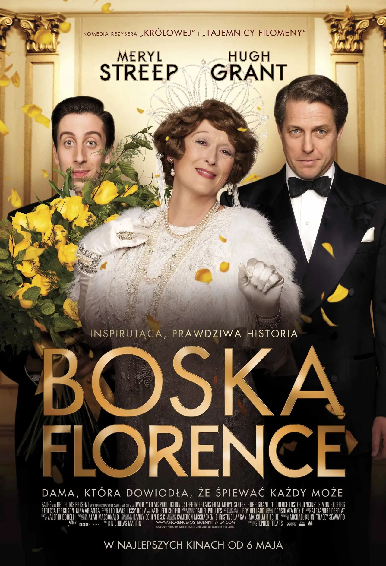Plakat filmowy "Boska Florence"