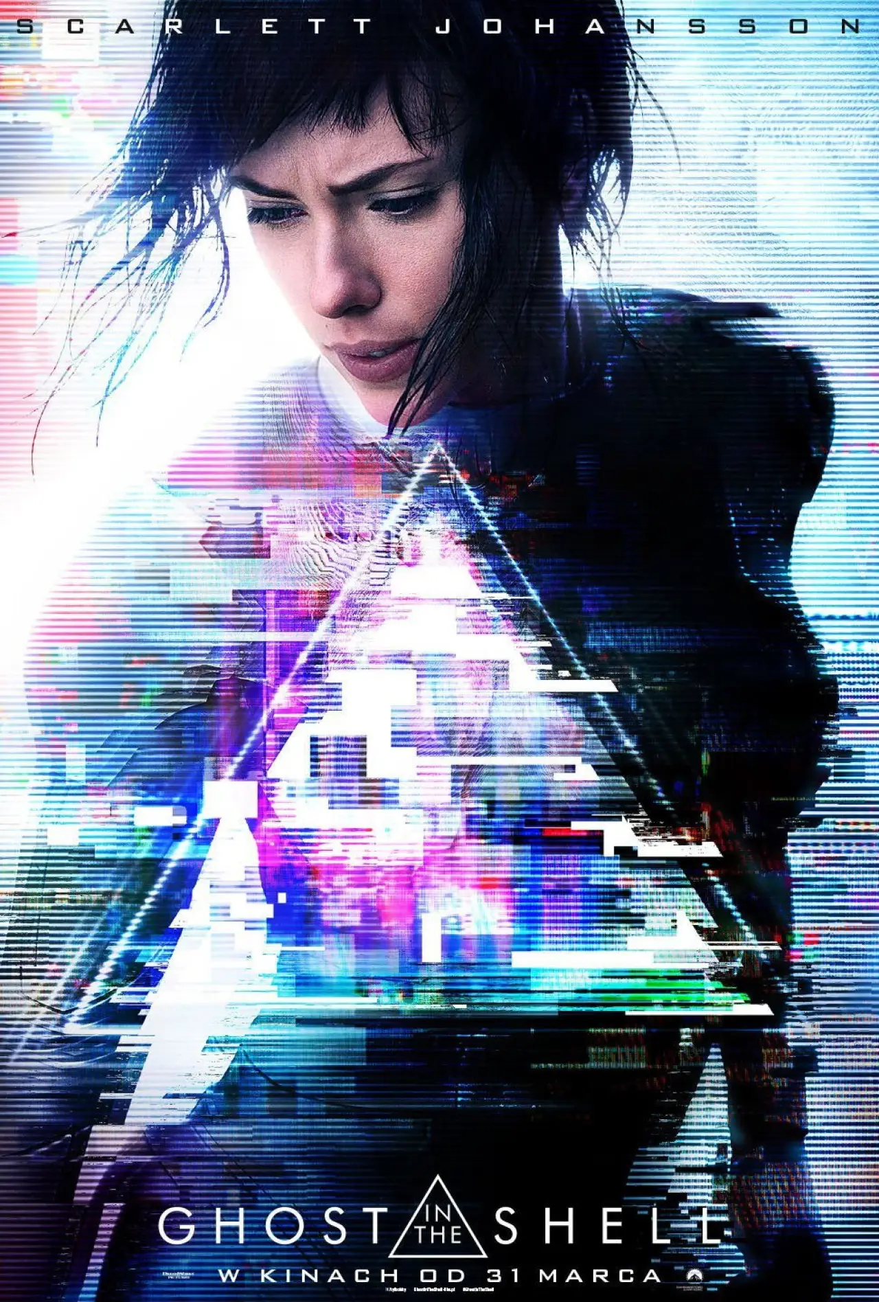 Plakat filmowy "Ghost in the Shell"