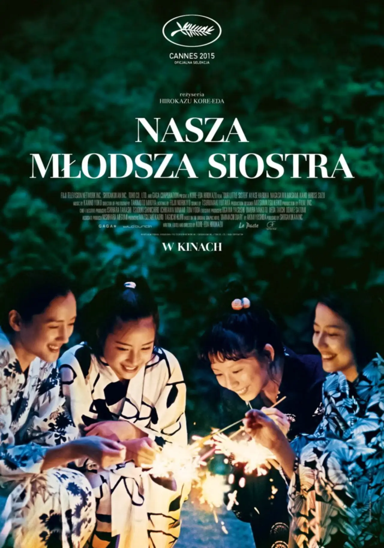 Plakat filmowy "Nasza młodsza siostra"