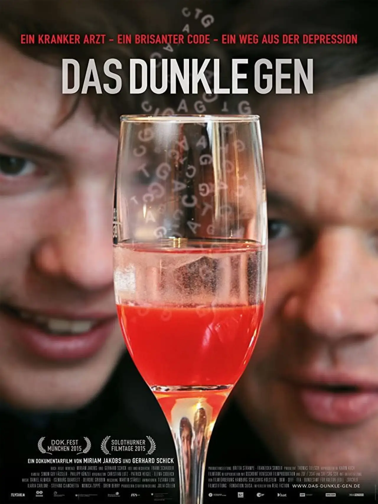 Plakat filmowy "Das dunkle Gen"