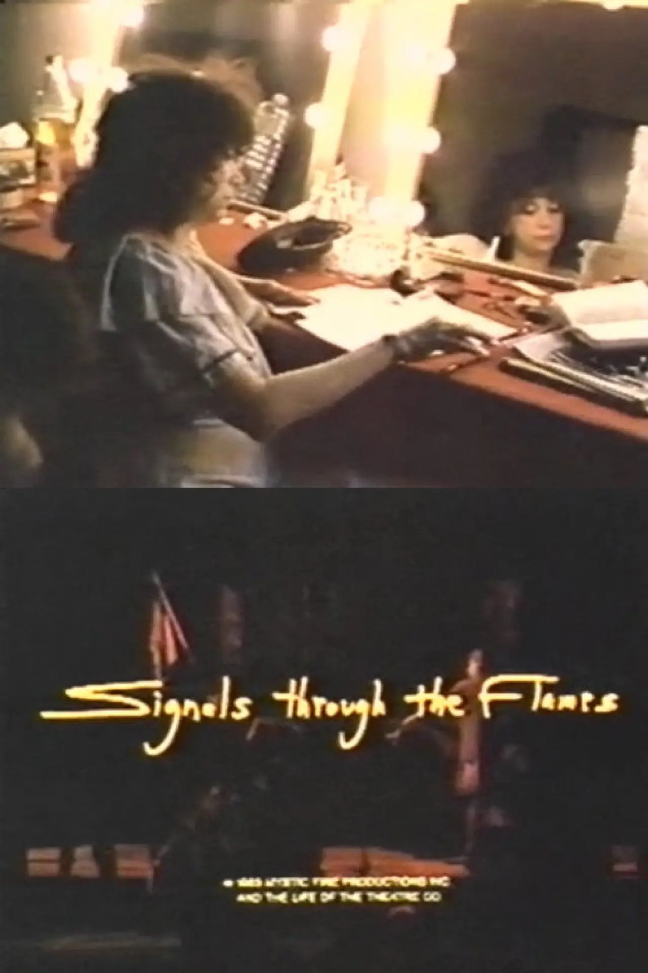 Plakat filmowy "Signals Through the Flames"