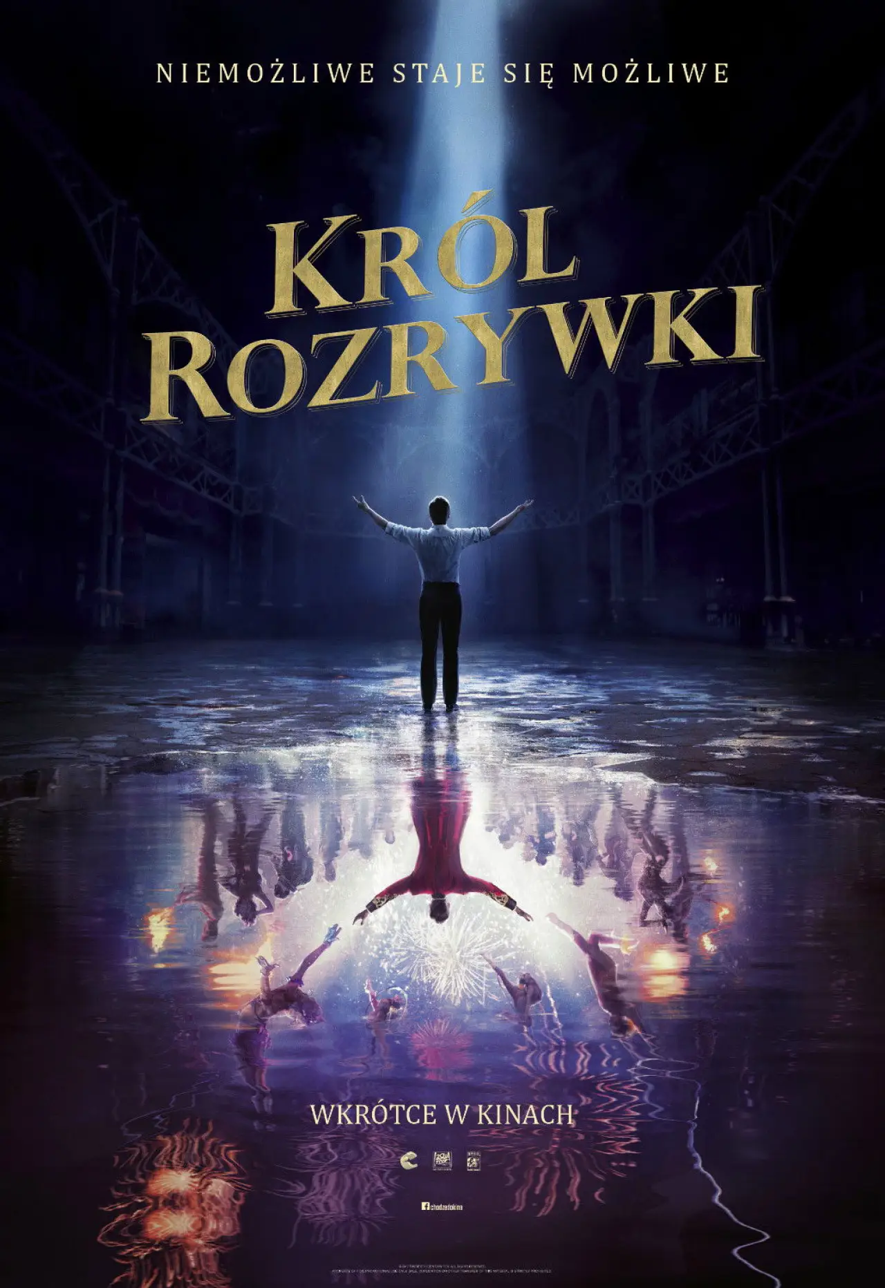 Plakat filmowy "Król rozrywki"
