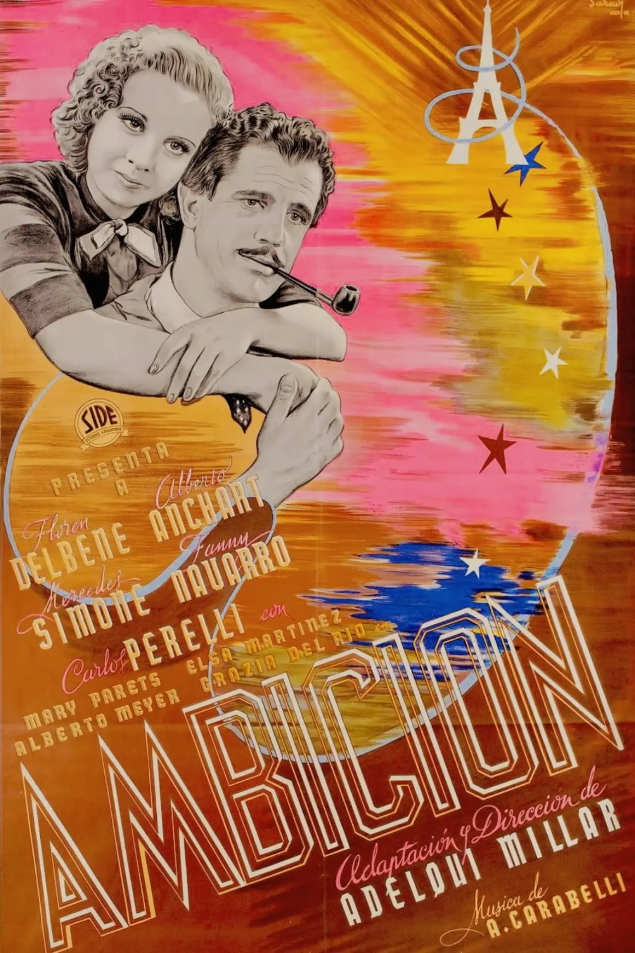 Plakat filmowy "Ambición"