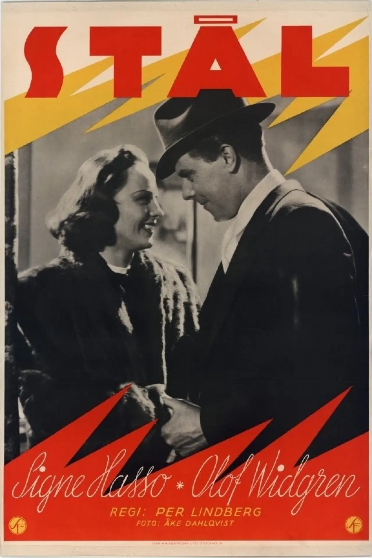 Plakat filmowy "Stål"