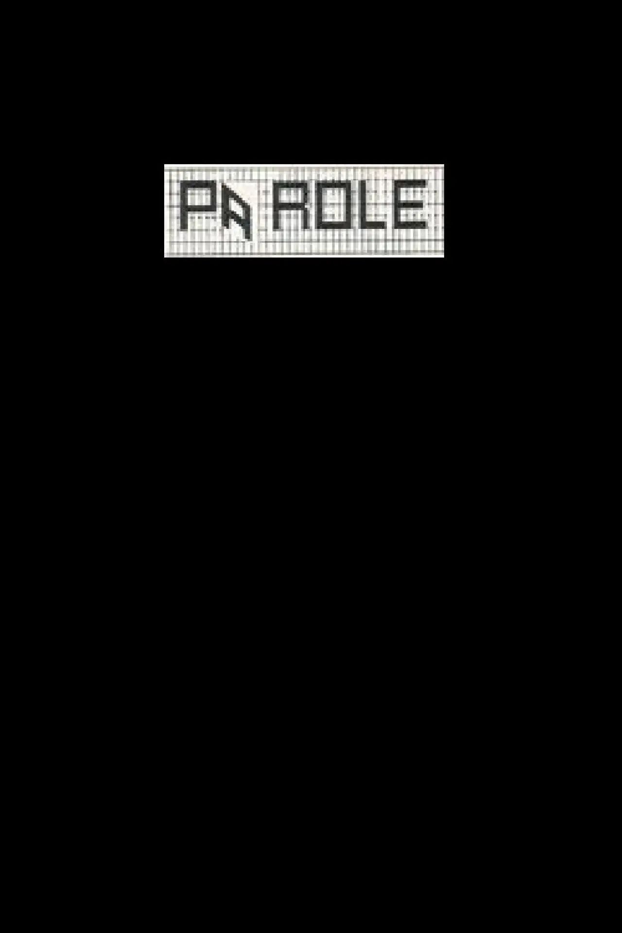Plakat filmowy "Parole"