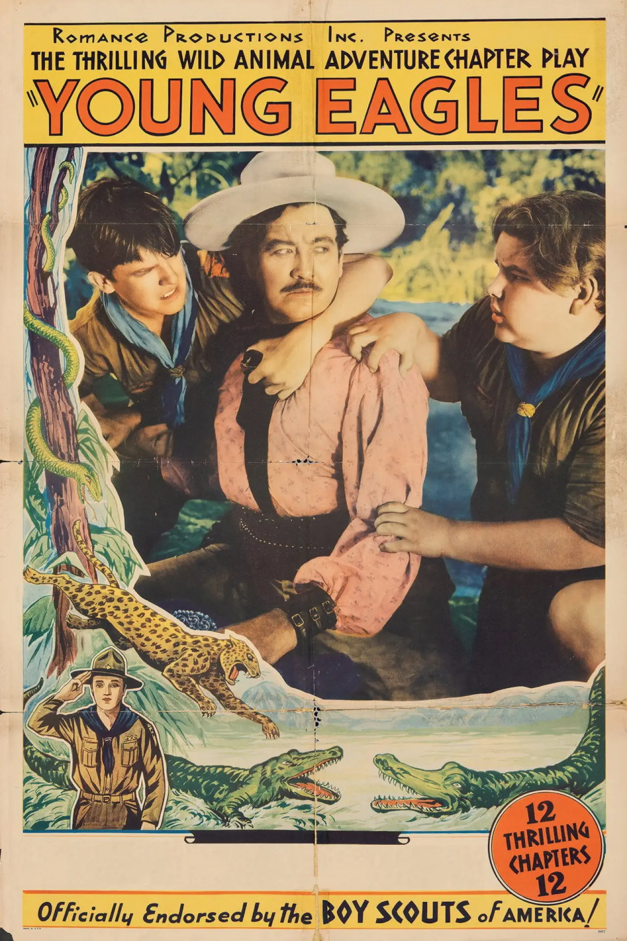 Plakat filmowy "Young Eagles"