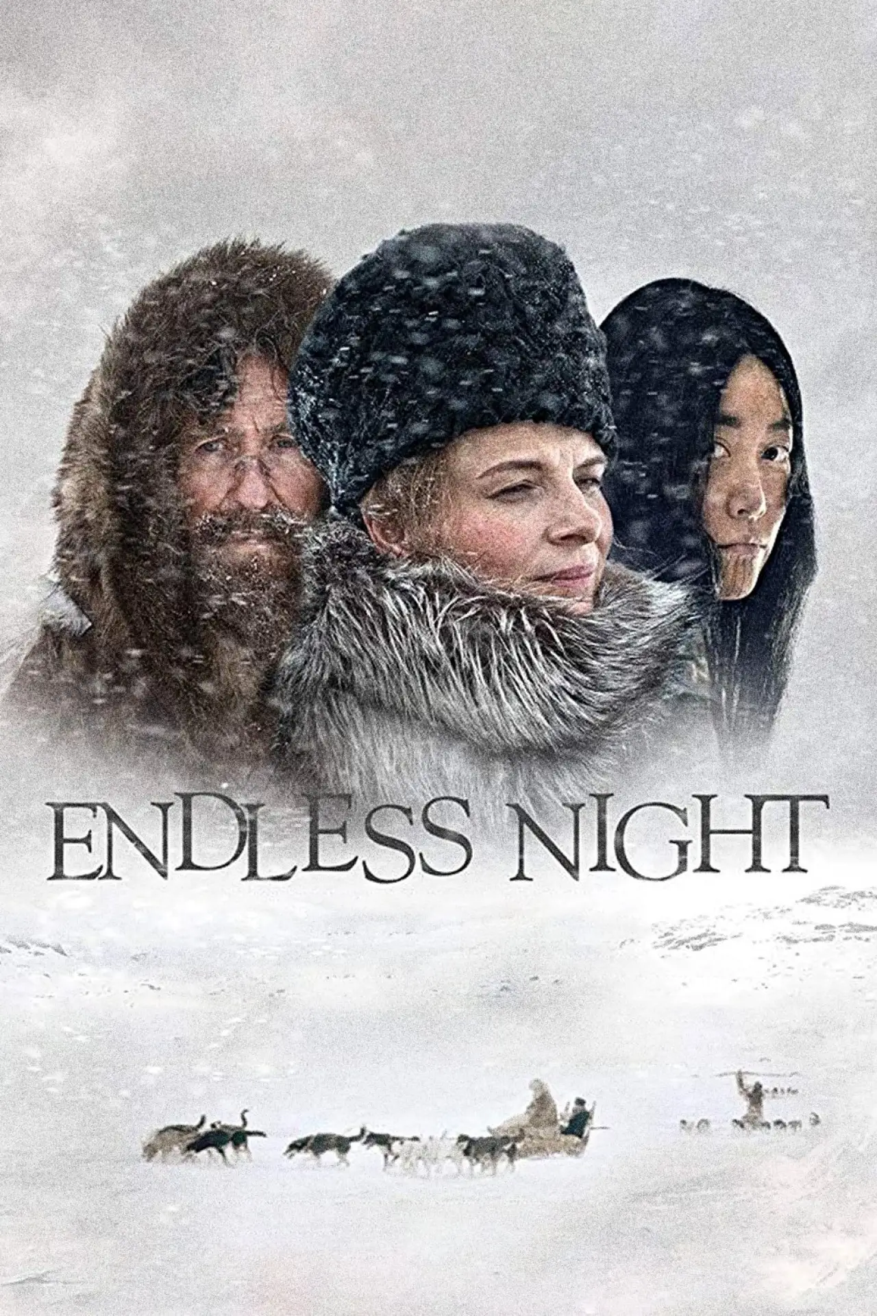 Plakat filmowy "Nadie quiere la noche"