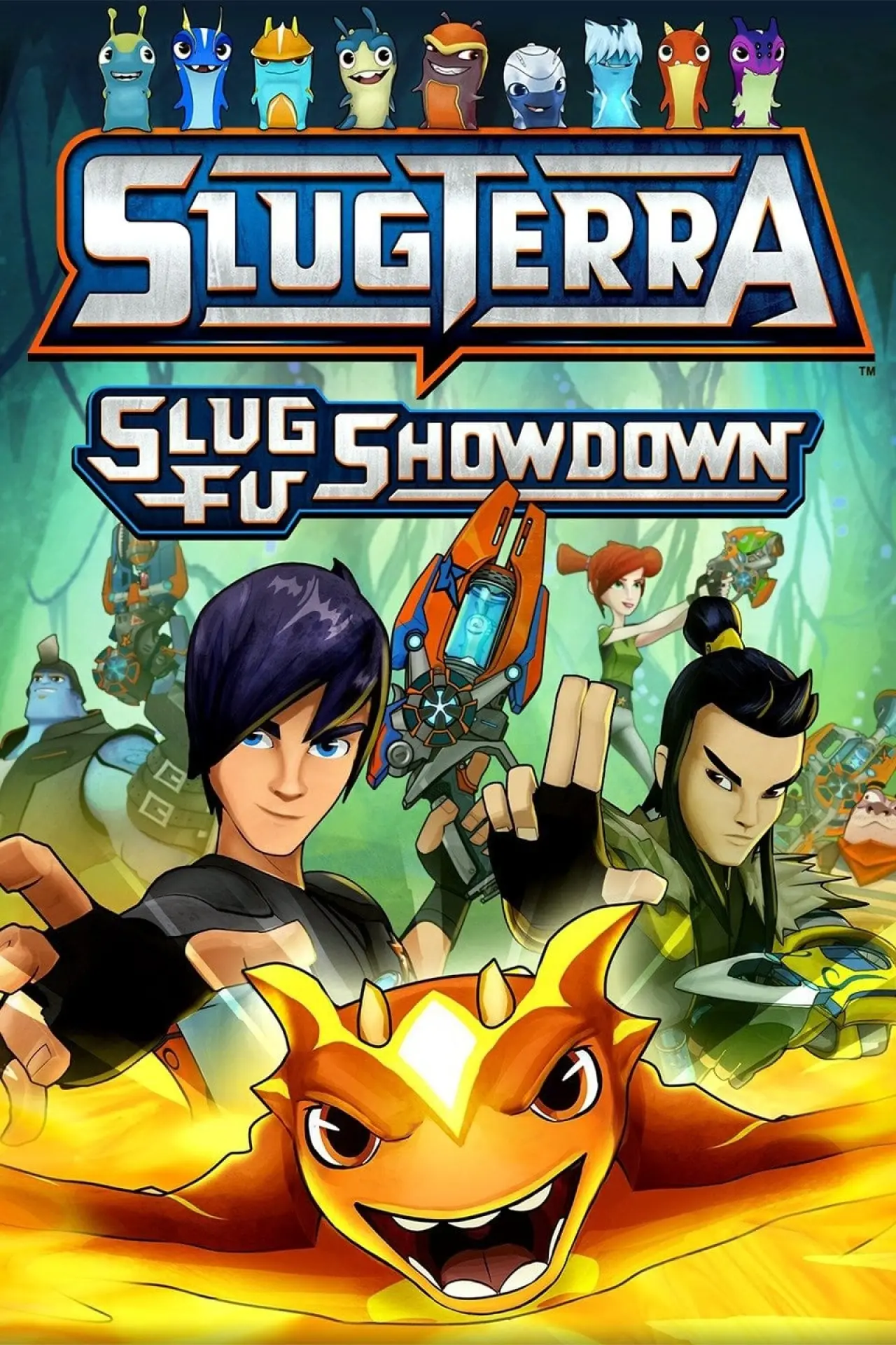 Plakat filmowy "Slugterra: Slug Fu Showdown"