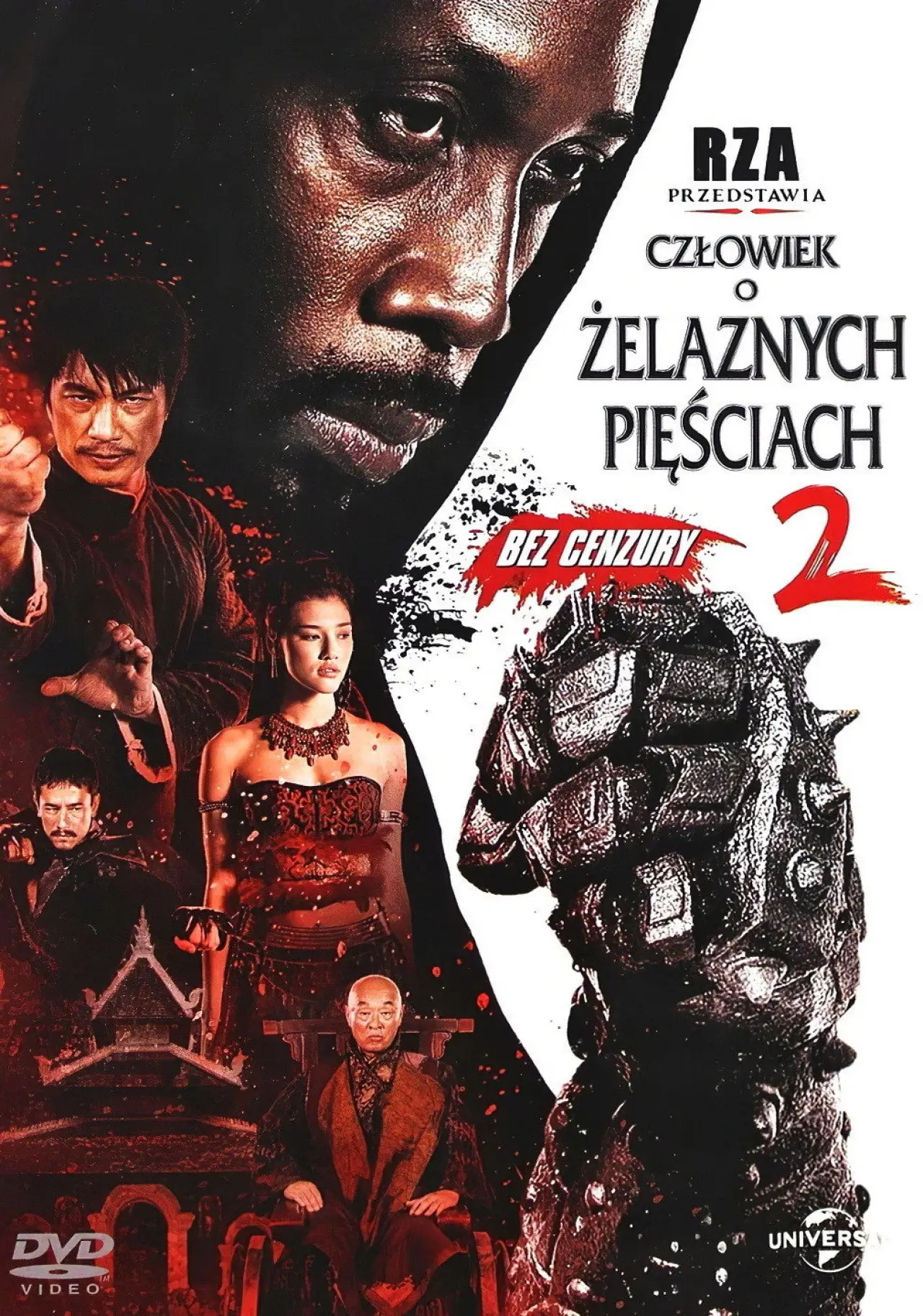 Plakat filmowy "Człowiek o żelaznych pięściach 2"