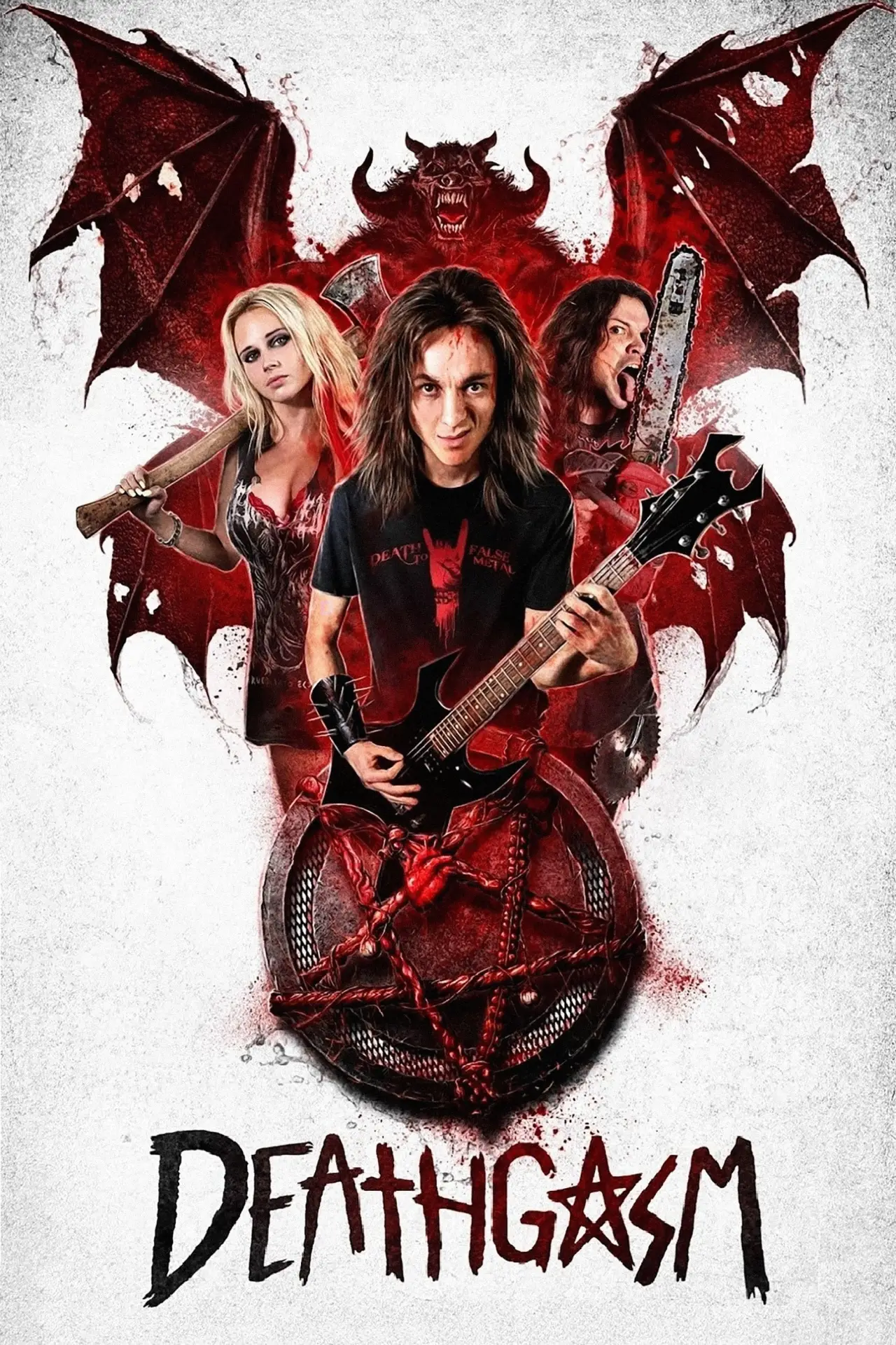 Plakat filmowy "Śmierćgazm"