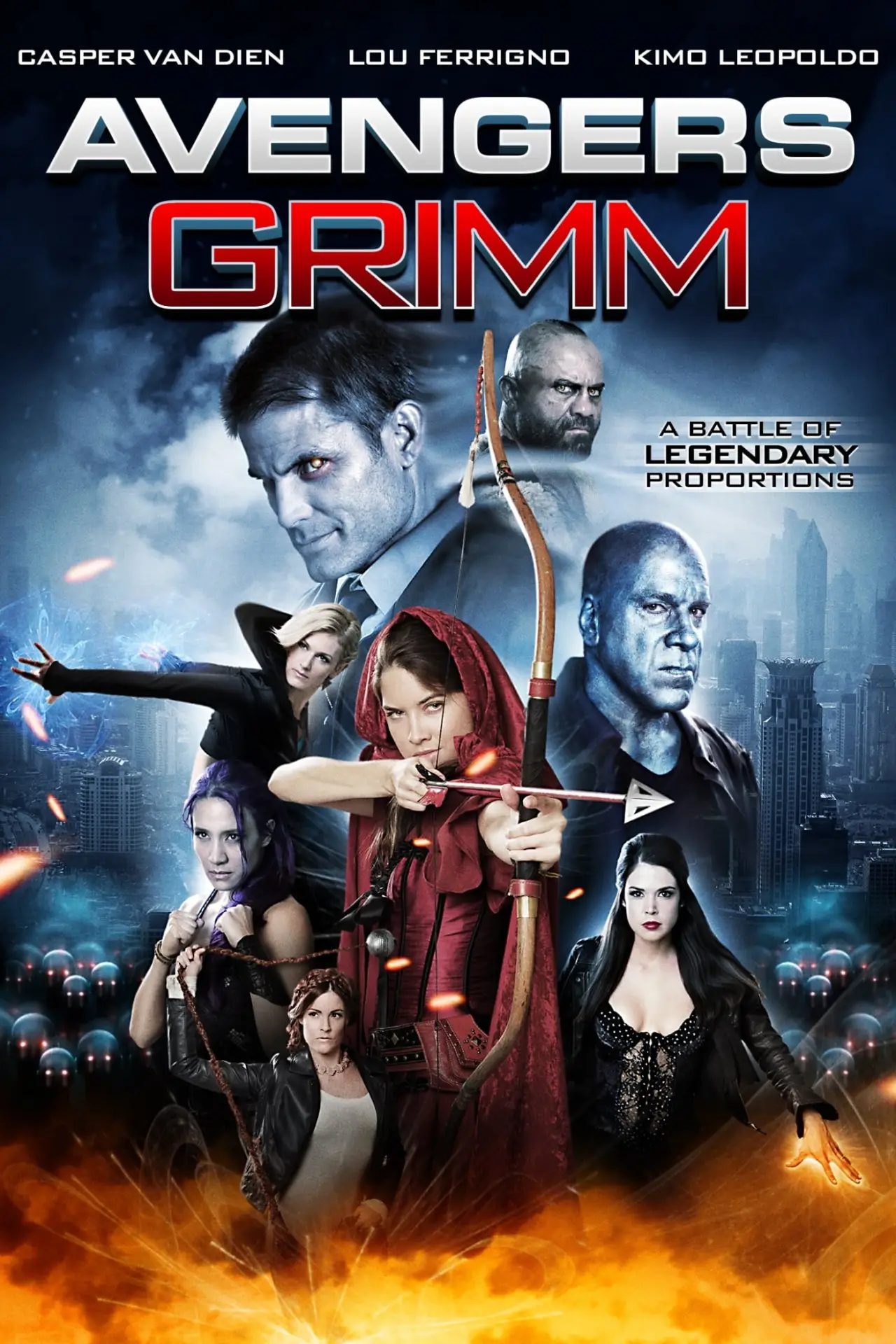 Plakat filmowy "Mścicielki Grimmów"