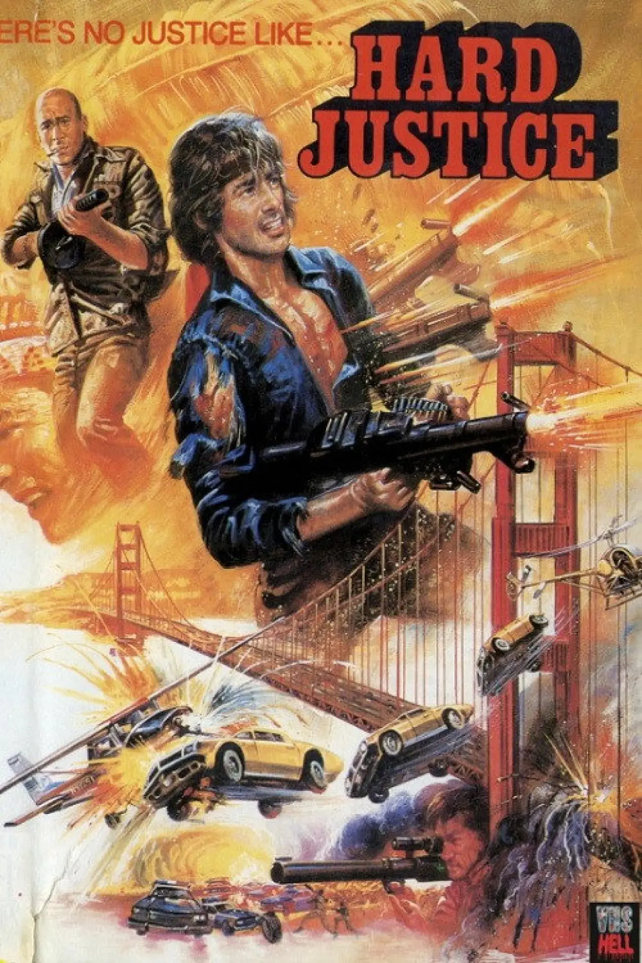 Plakat filmowy "Hard Justice"