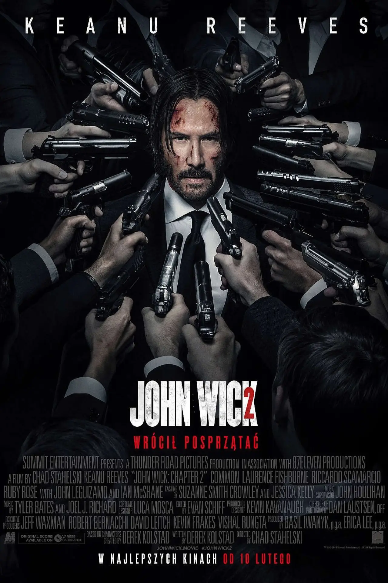 Plakat filmowy "John Wick 2"