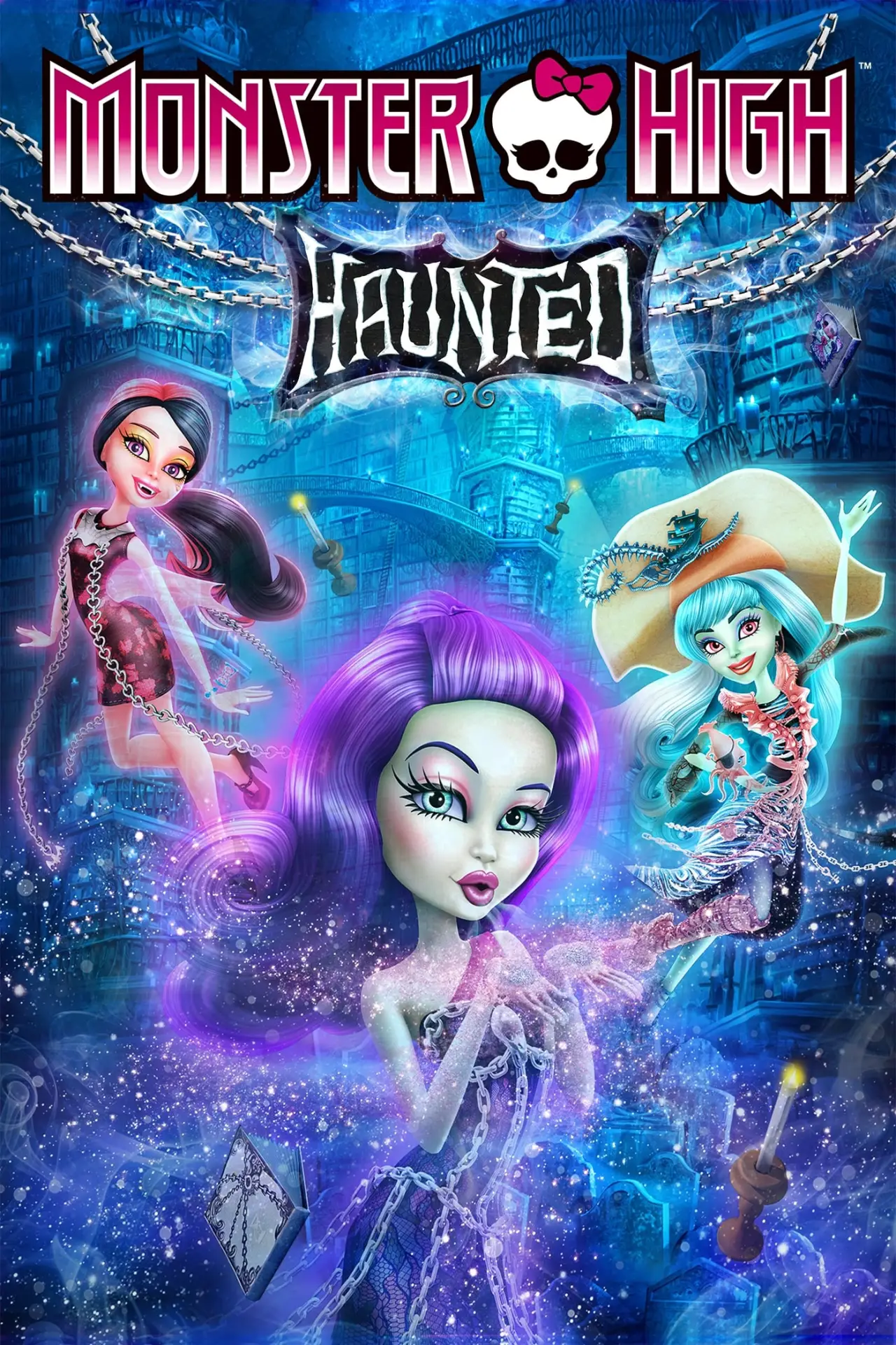 Plakat filmowy "Monster High: Szkoła Duchów"