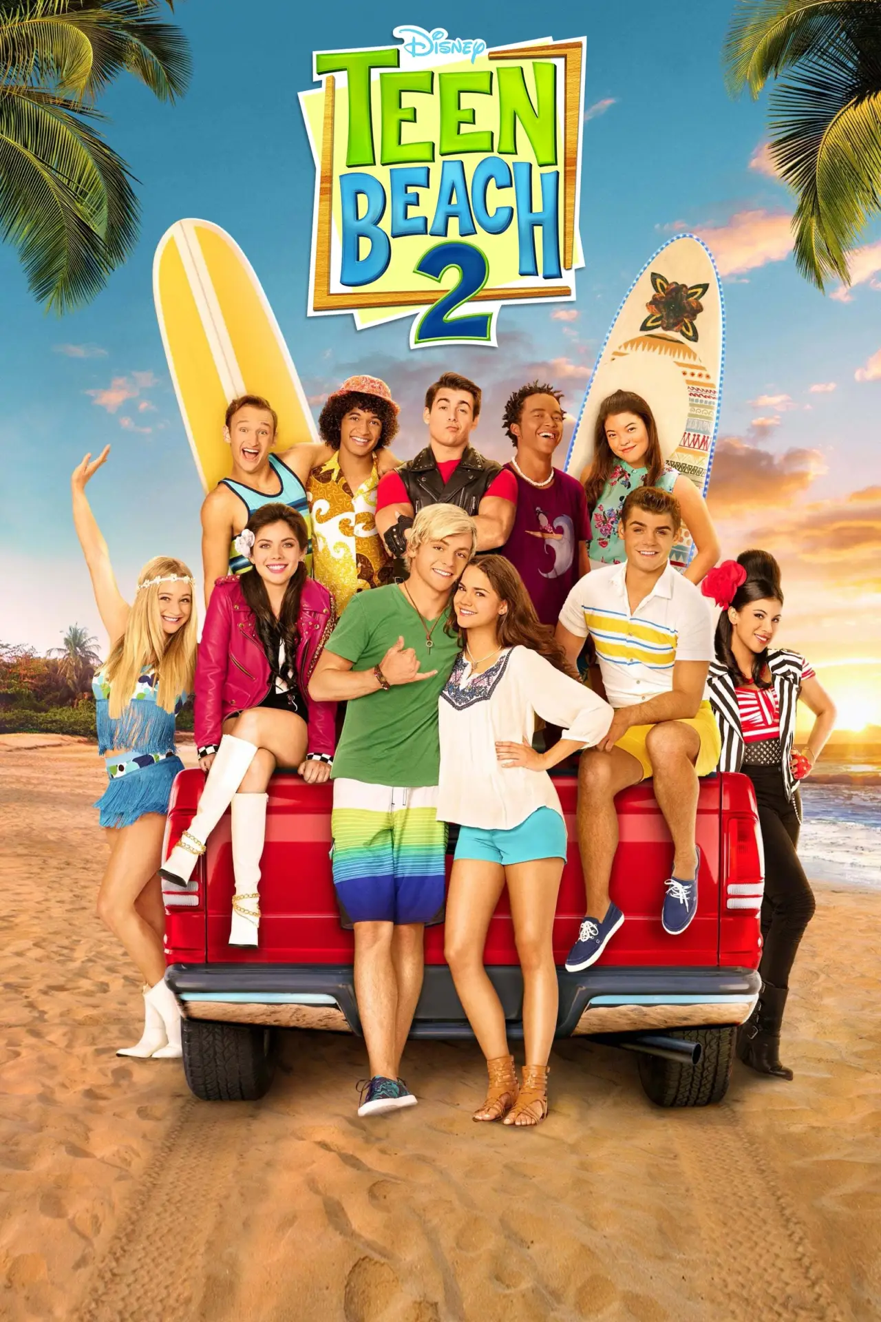 Plakat filmowy "Teen Beach 2"