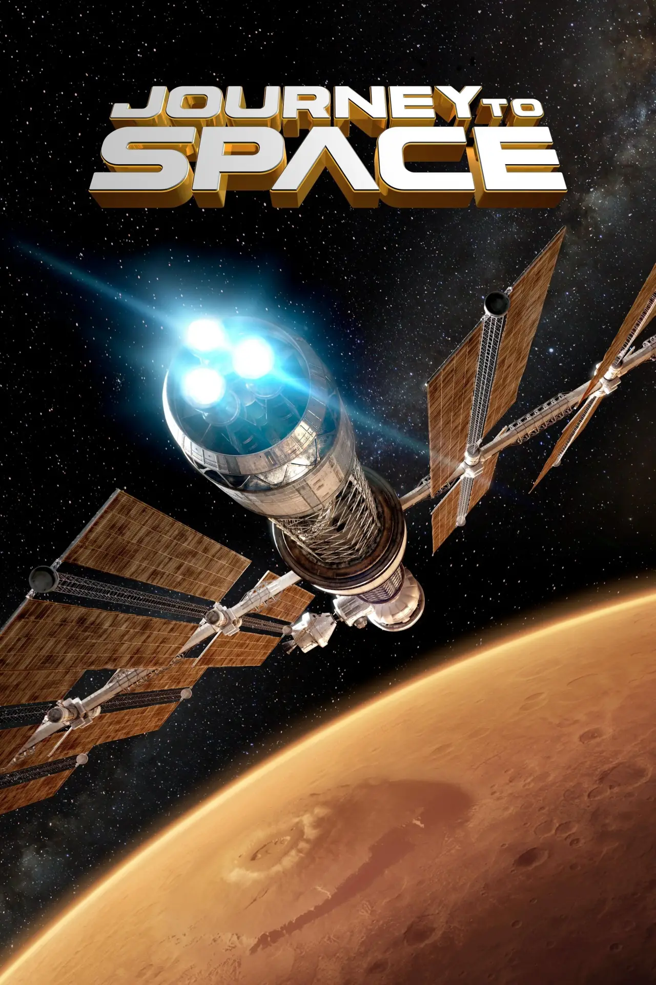 Plakat filmowy "Podróż w kosmos"