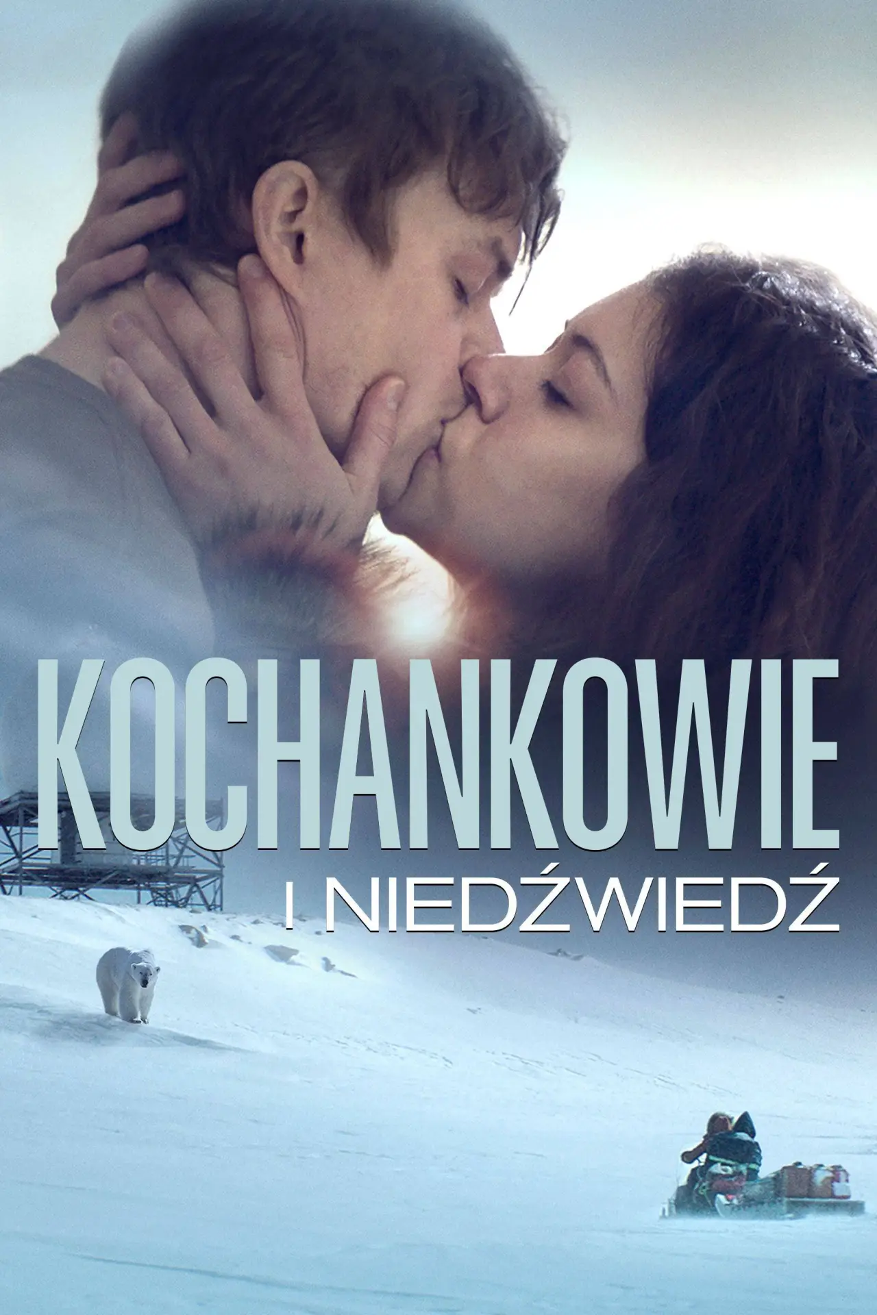Plakat filmowy "Kochankowie i niedźwiedź"