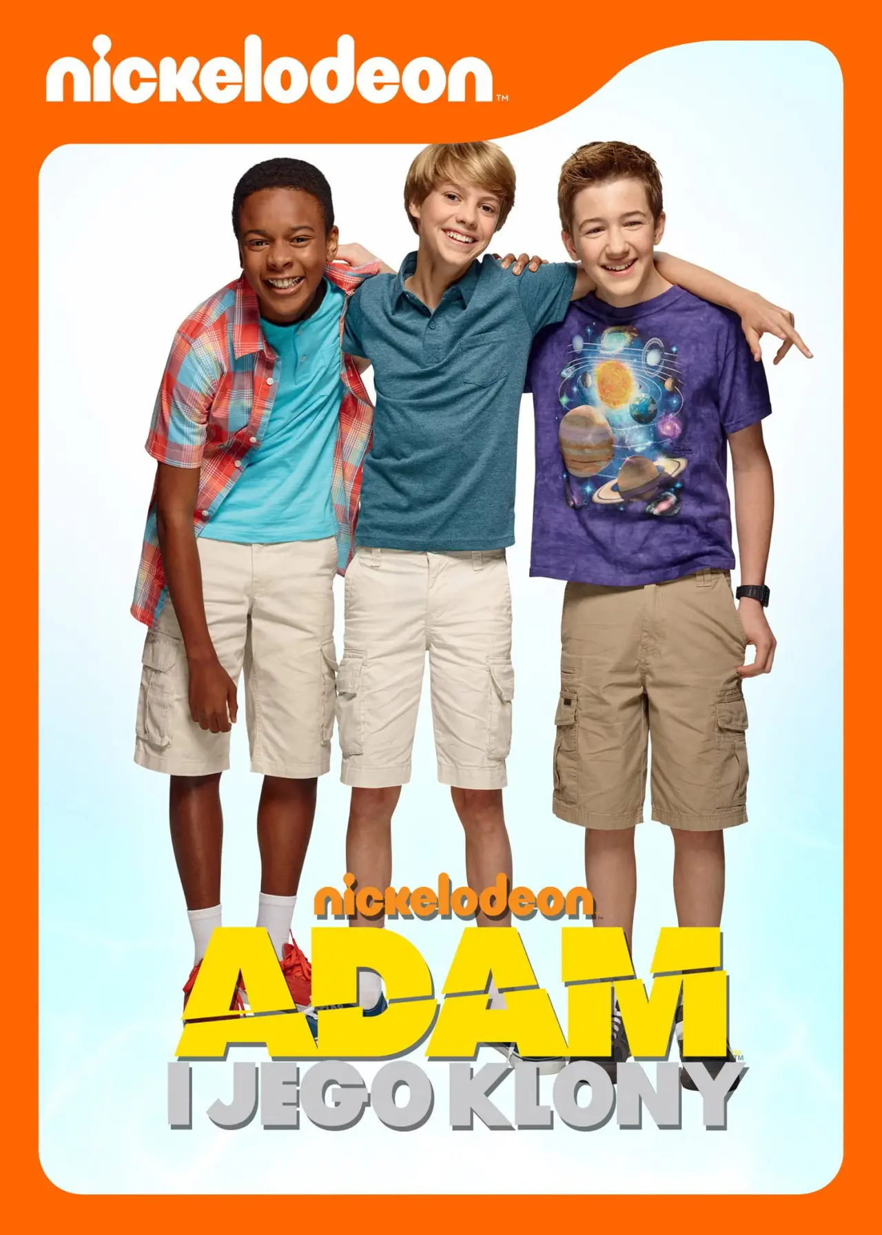 Plakat filmowy "Adam i jego klony"