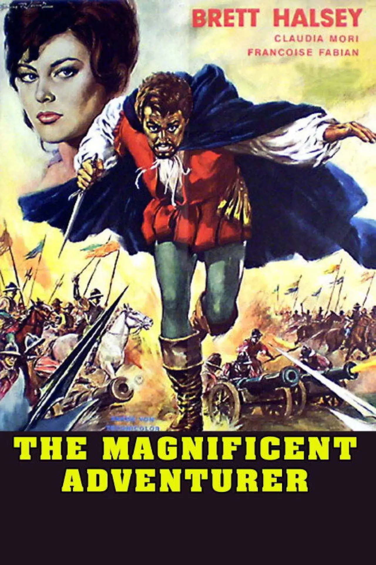 Plakat filmowy "Il magnifico avventuriero"