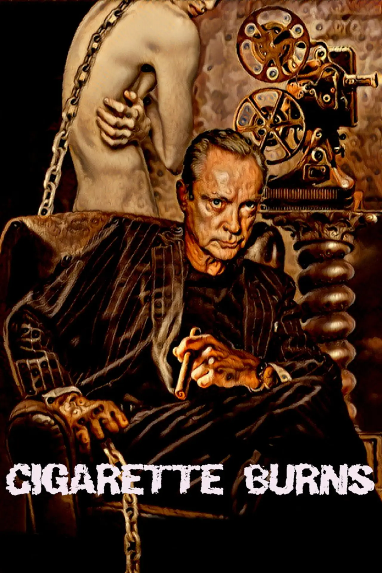 Plakat filmowy "Cigarette Burns"
