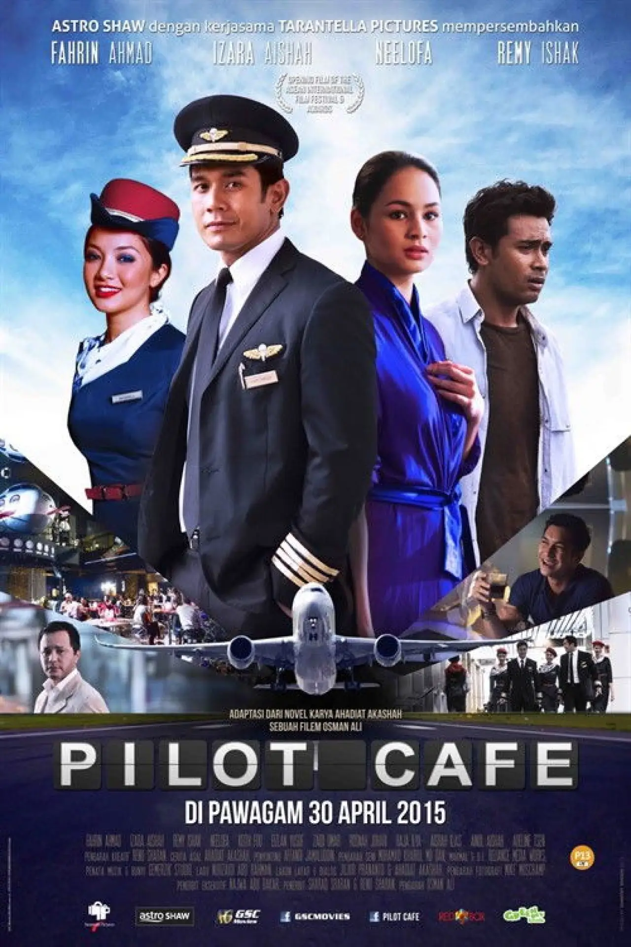 Plakat filmowy "Pilot Cafe"