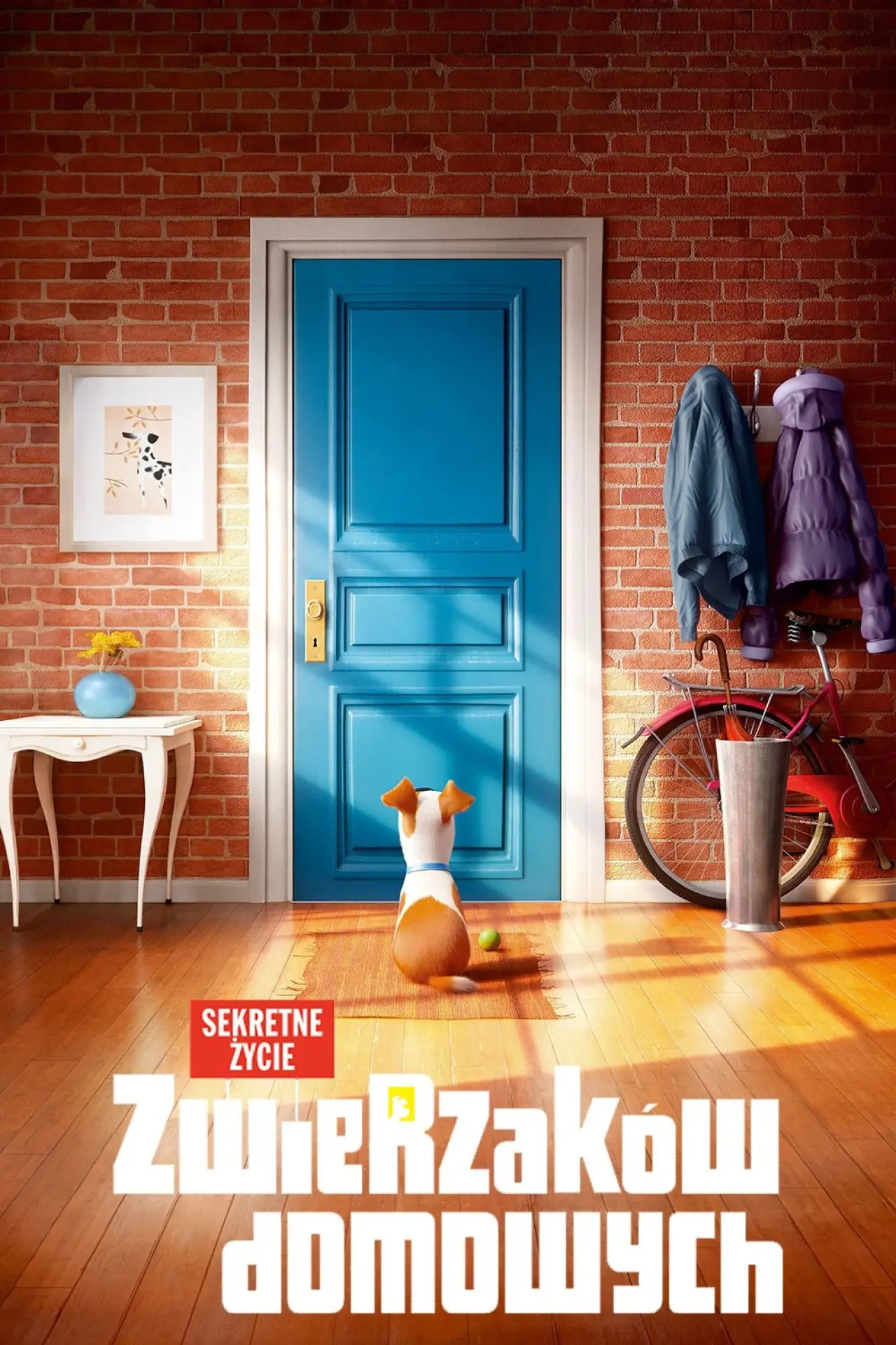 Plakat filmowy "Sekretne życie zwierzaków domowych"