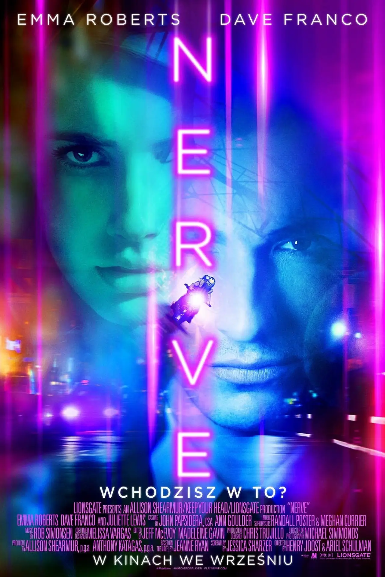 Plakat filmowy "Nerve"
