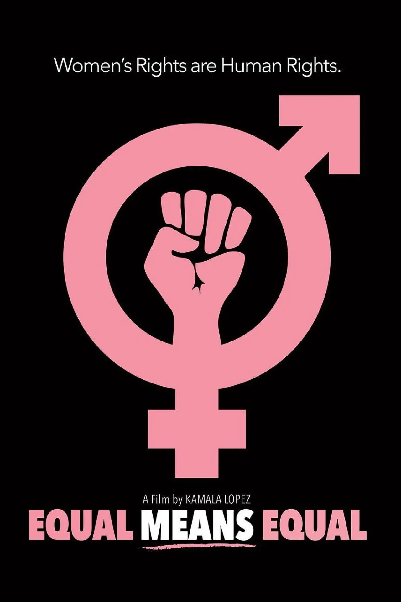 Plakat filmowy "Equal Means Equal"