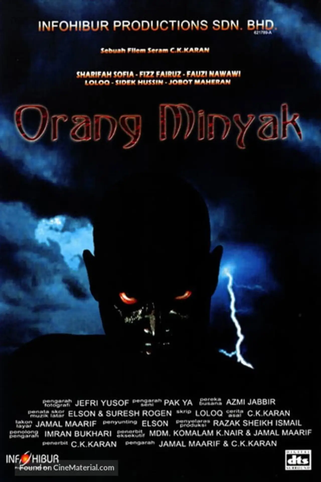 Plakat filmowy "Orang Minyak"