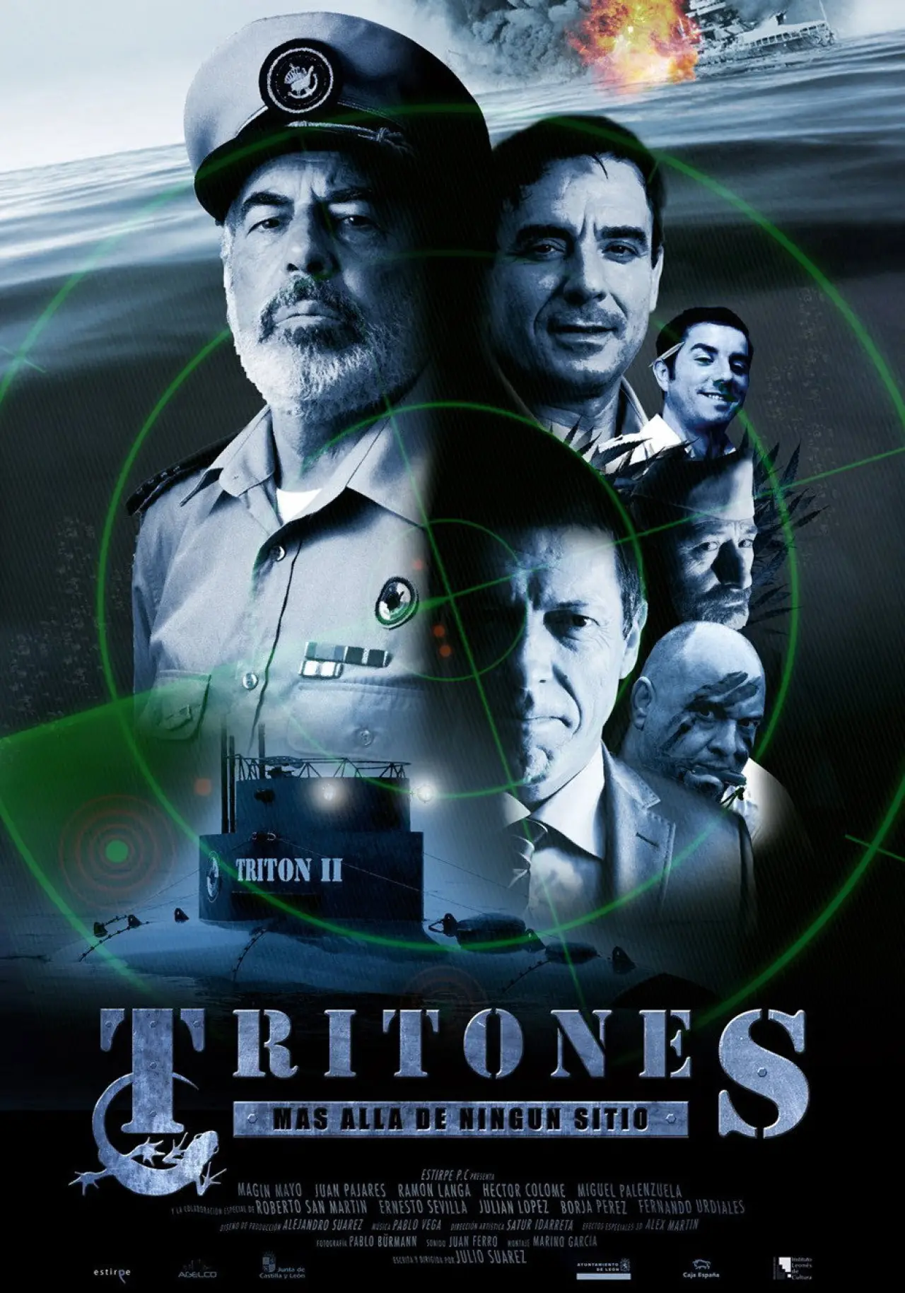 Plakat filmowy "Tritones, más allá de ningún sitio"