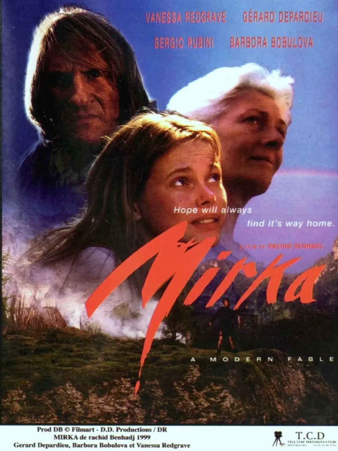 Plakat filmowy "Mirka"