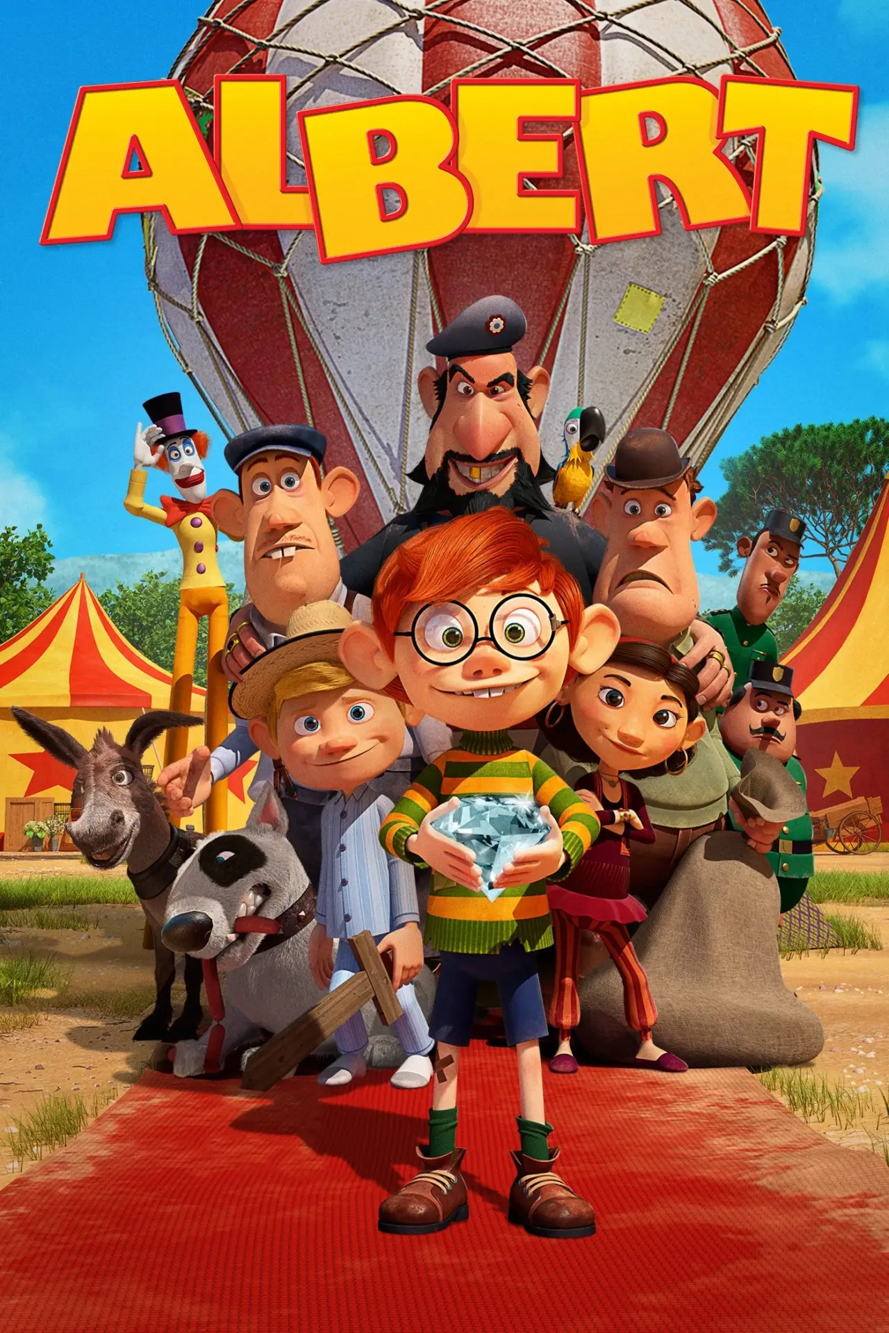 Plakat filmowy "Albert"