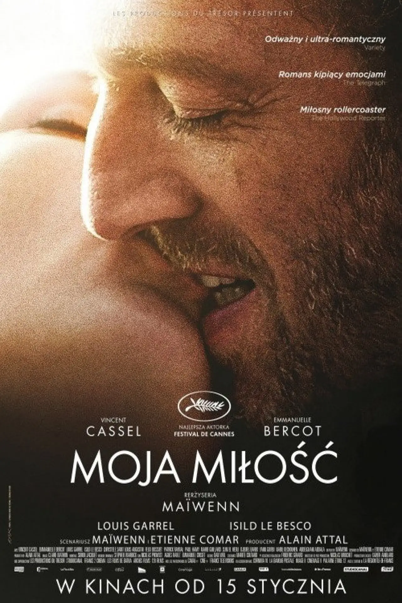 Plakat filmowy "Moja miłość"
