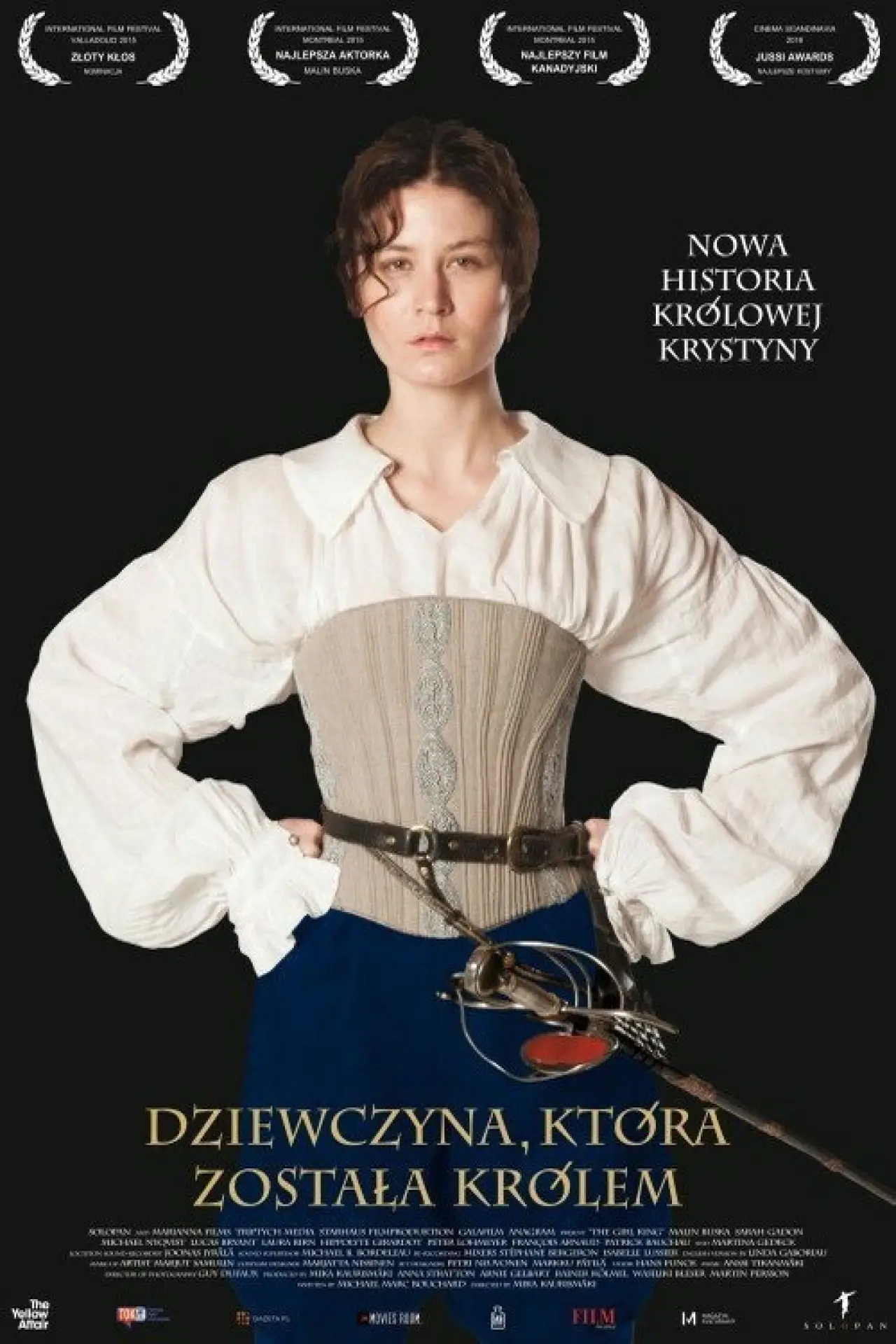 Plakat filmowy "Dziewczyna, która została królem"