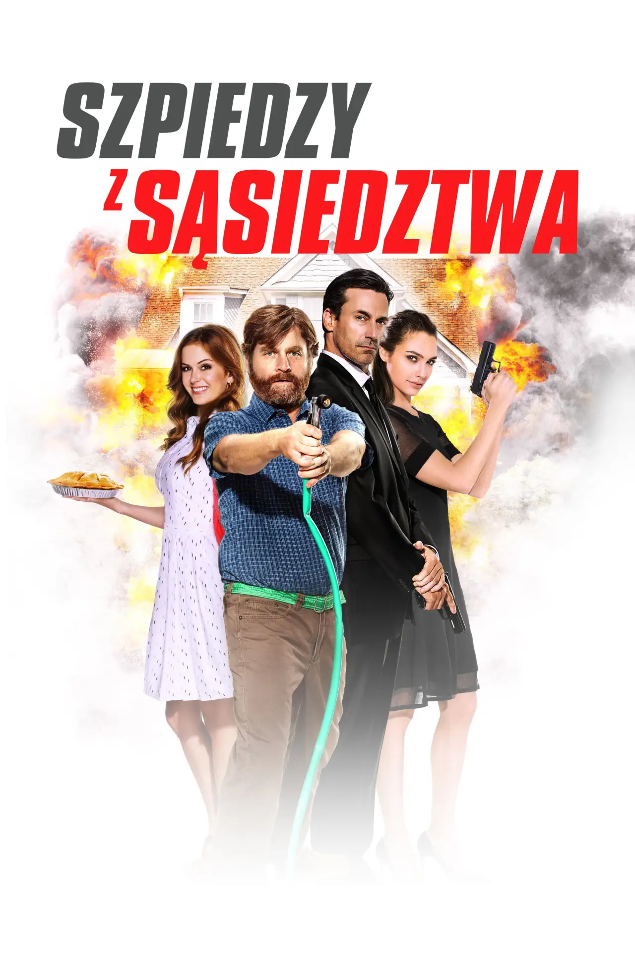 Plakat filmowy "Szpiedzy z sąsiedztwa"
