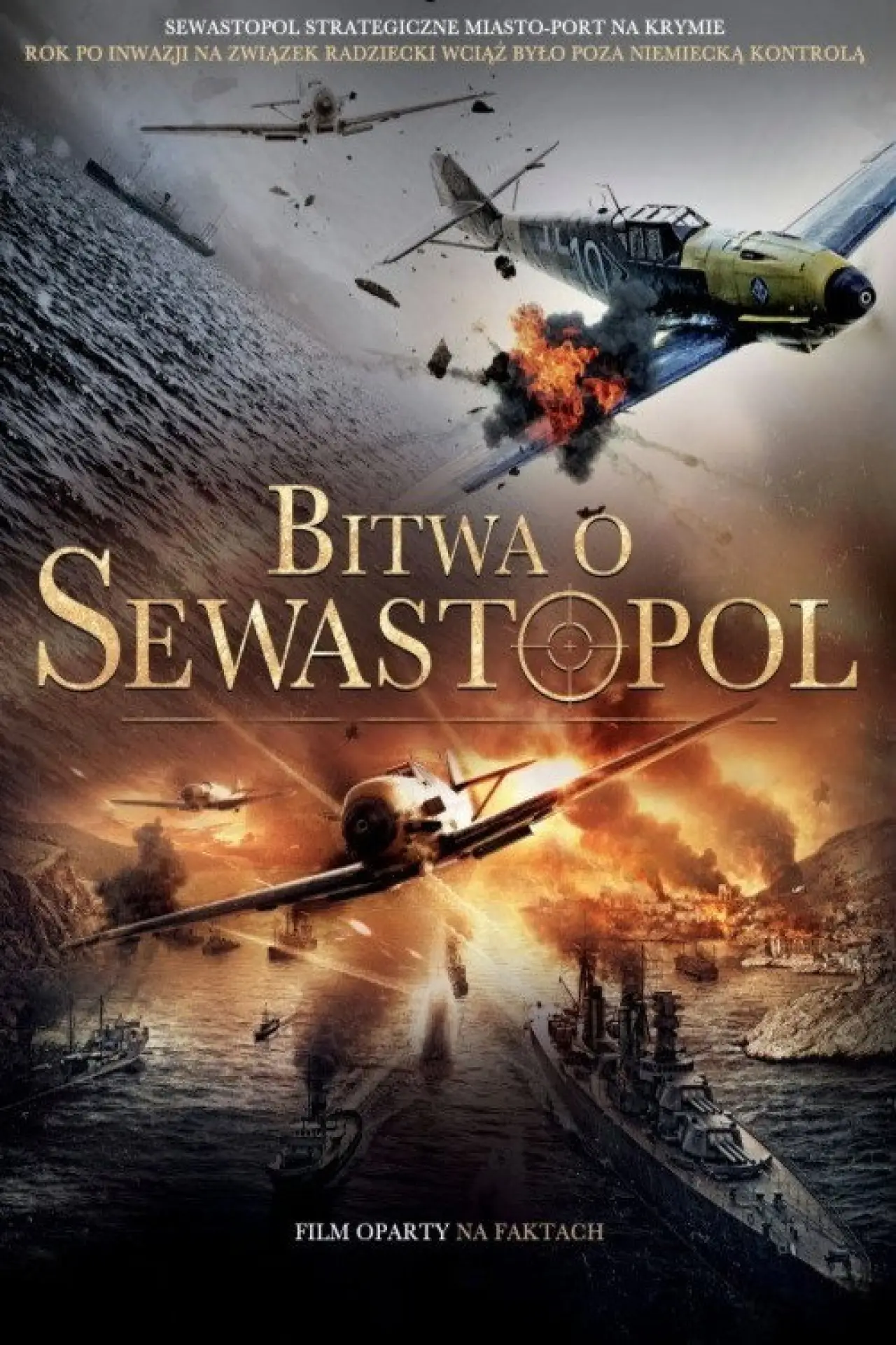 Plakat filmowy "Bitwa o Sewastopol"