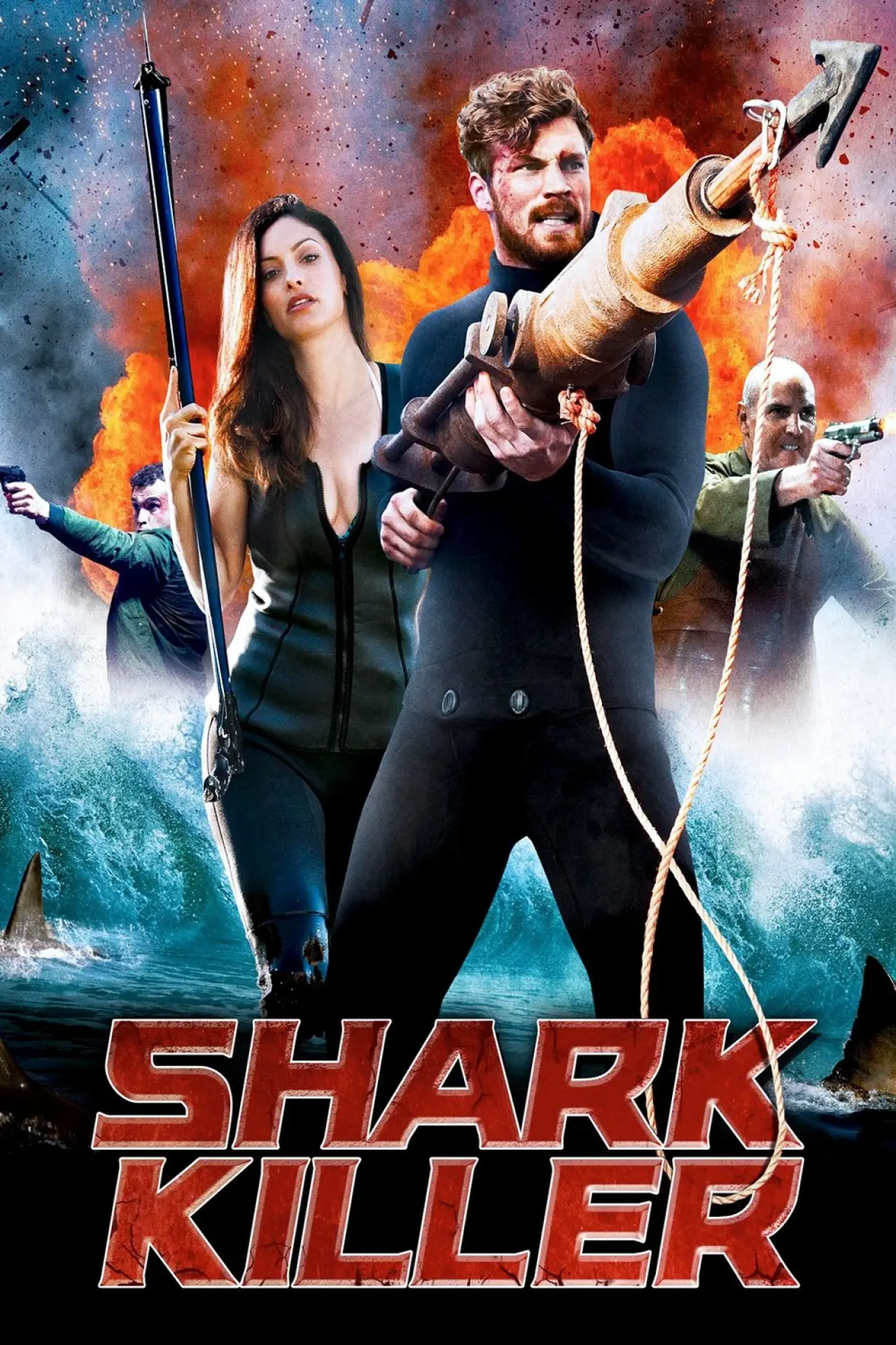 Plakat filmowy "Shark Killer"