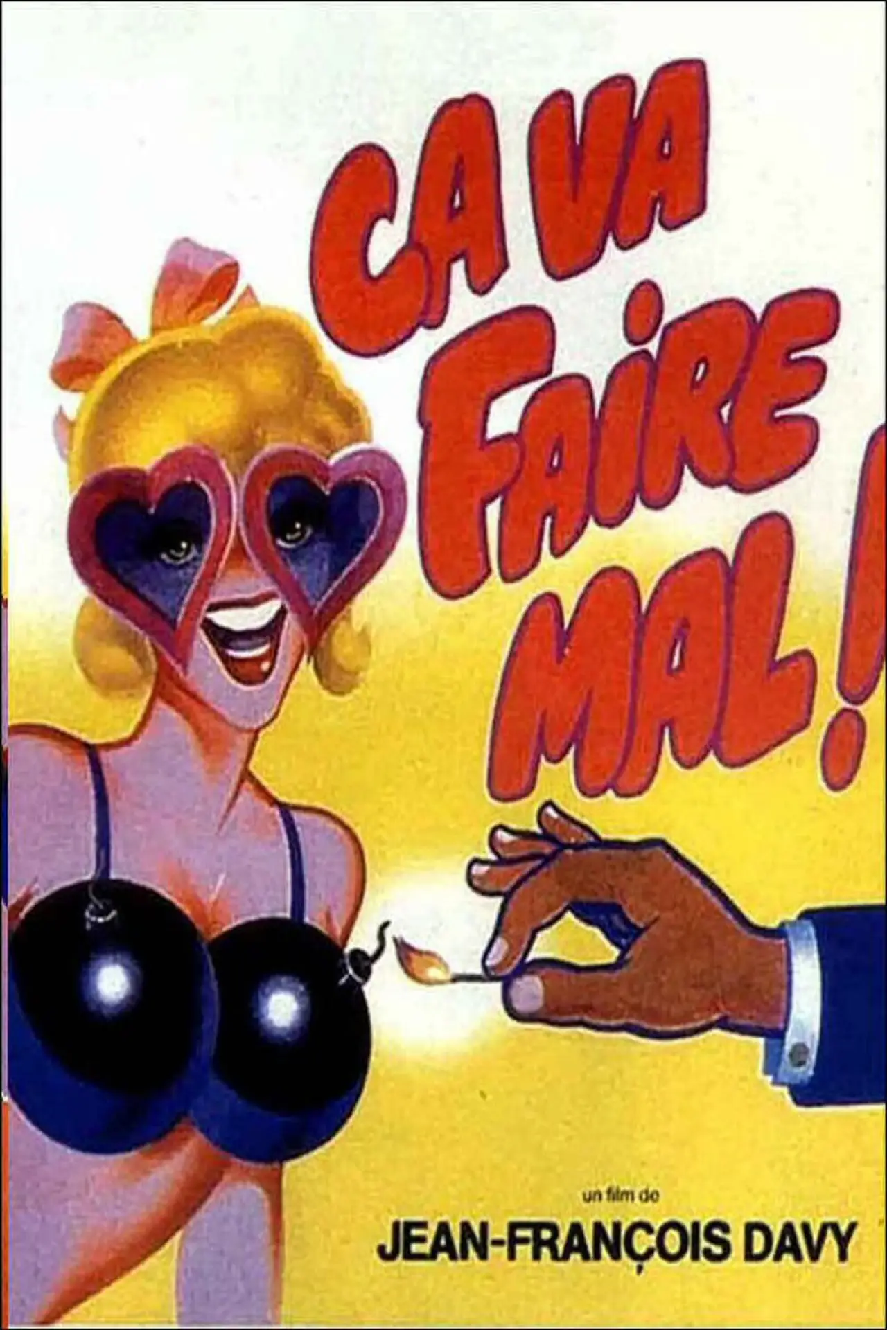 Plakat filmowy "Ça va faire mal !"
