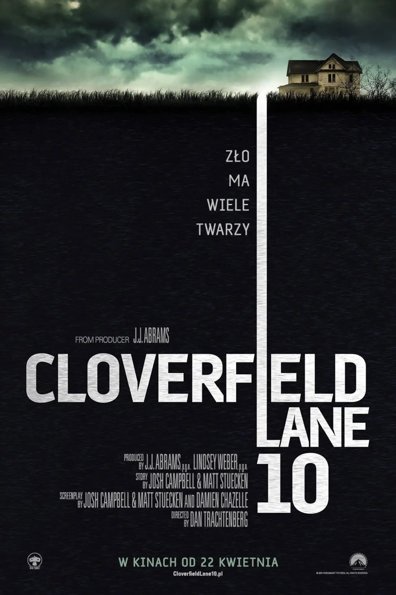 Plakat filmowy "Cloverfield Lane 10"