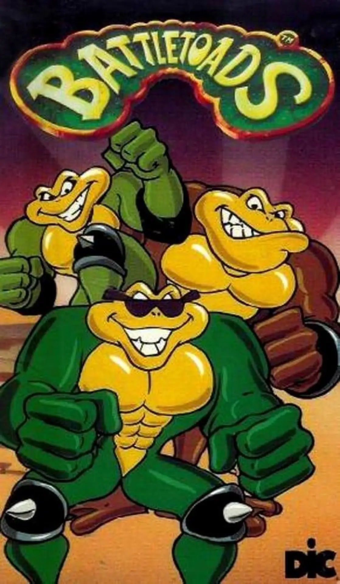 Plakat filmowy "Battletoads"