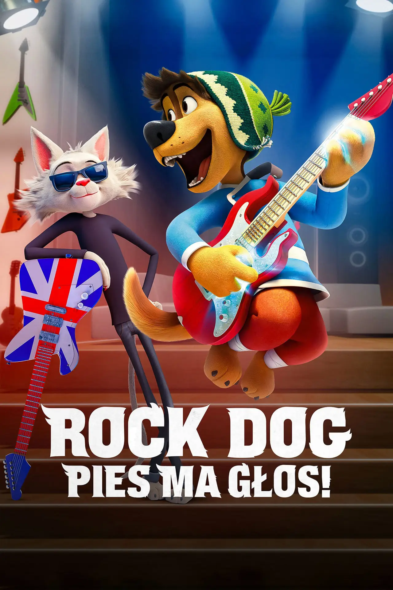 Plakat filmowy "Rock Dog. Pies ma głos!"