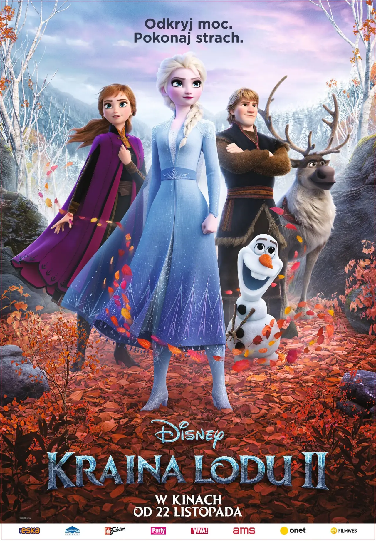 Plakat filmowy "Kraina lodu II"